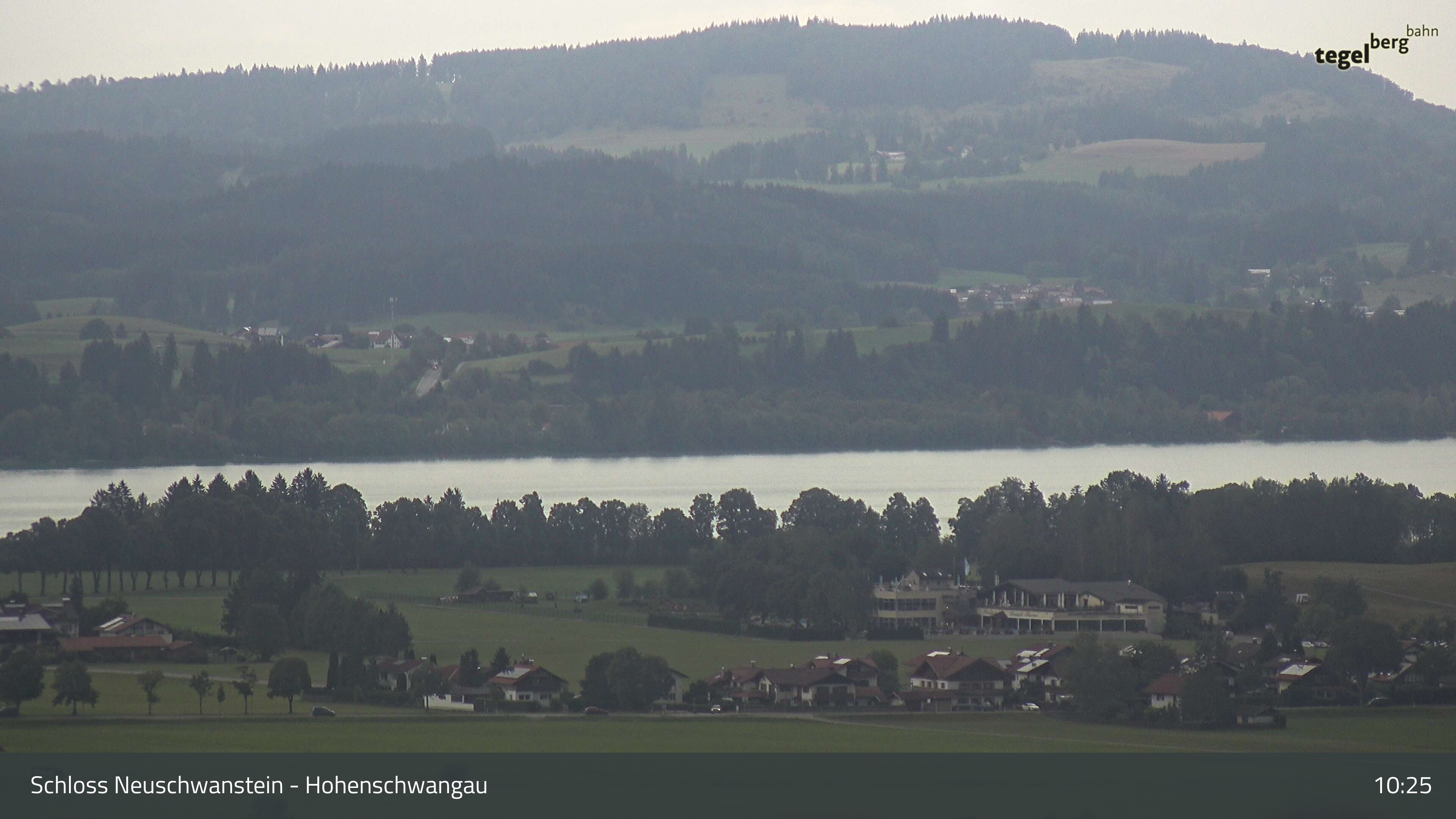 Archiv Foto Webcam Forggensee, Südufer und Schwangau