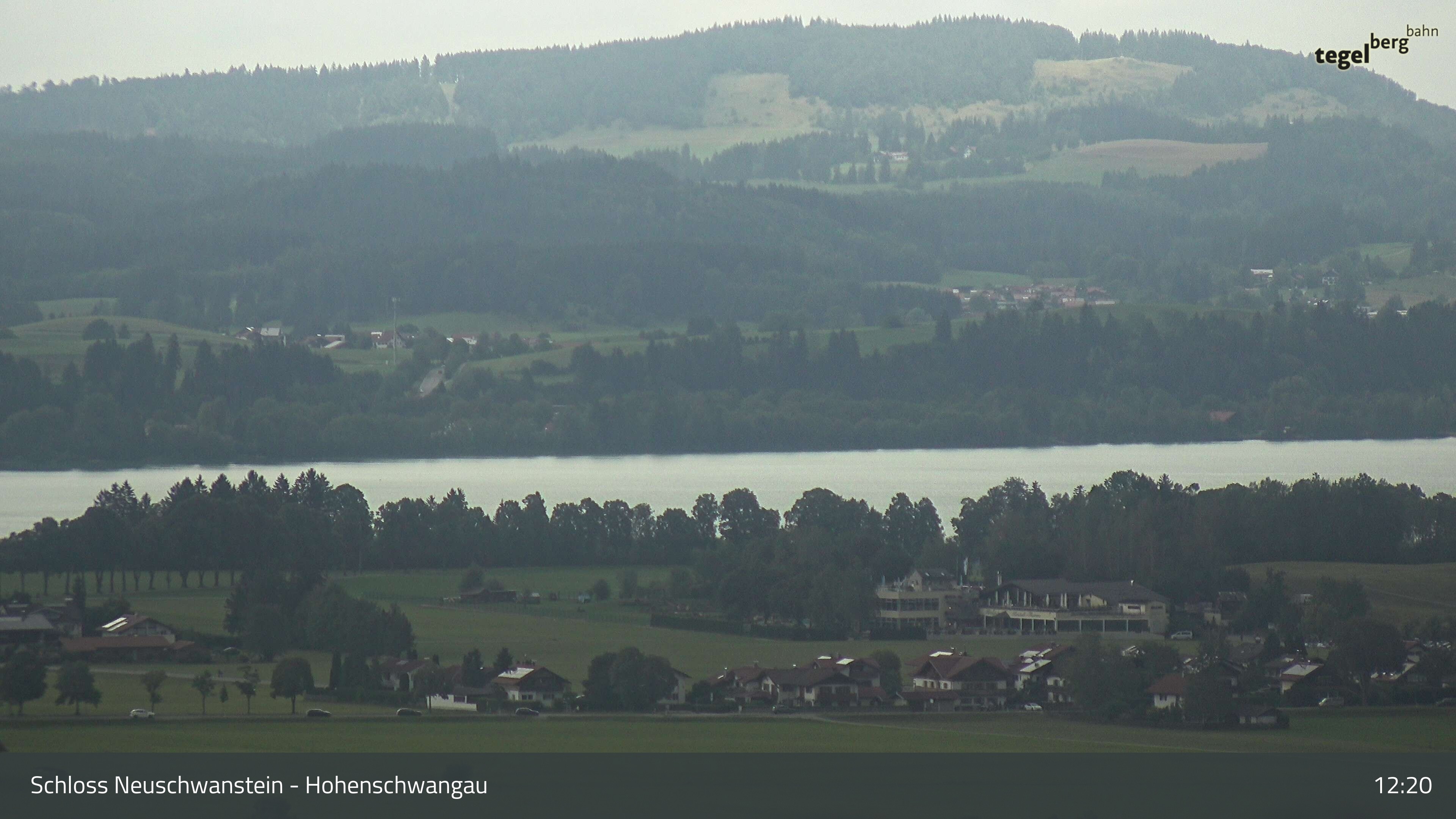 Archiv Foto Webcam Forggensee, Südufer und Schwangau