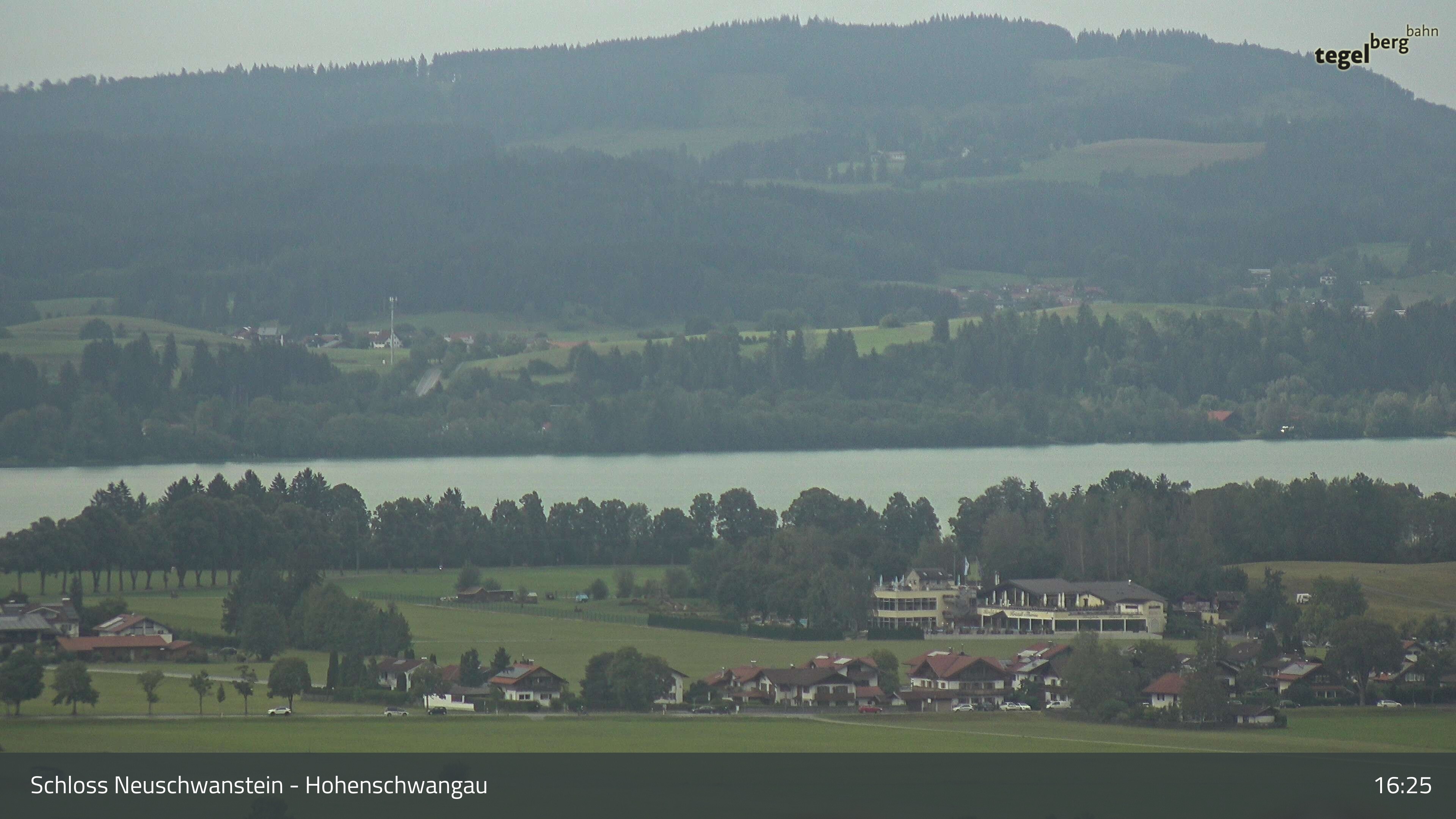 Archiv Foto Webcam Forggensee, Südufer und Schwangau