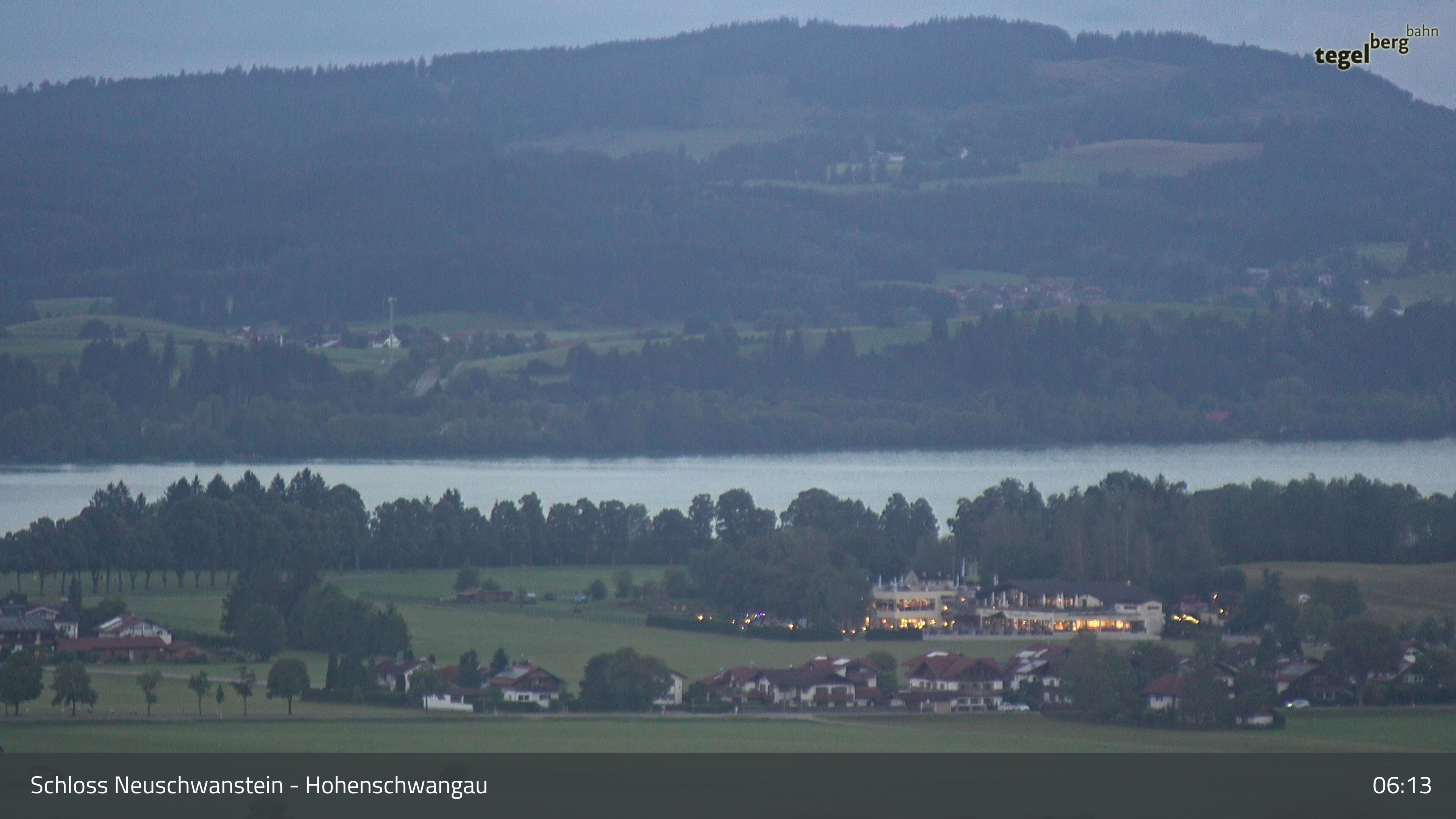 Archiv Foto Webcam Forggensee, Südufer und Schwangau