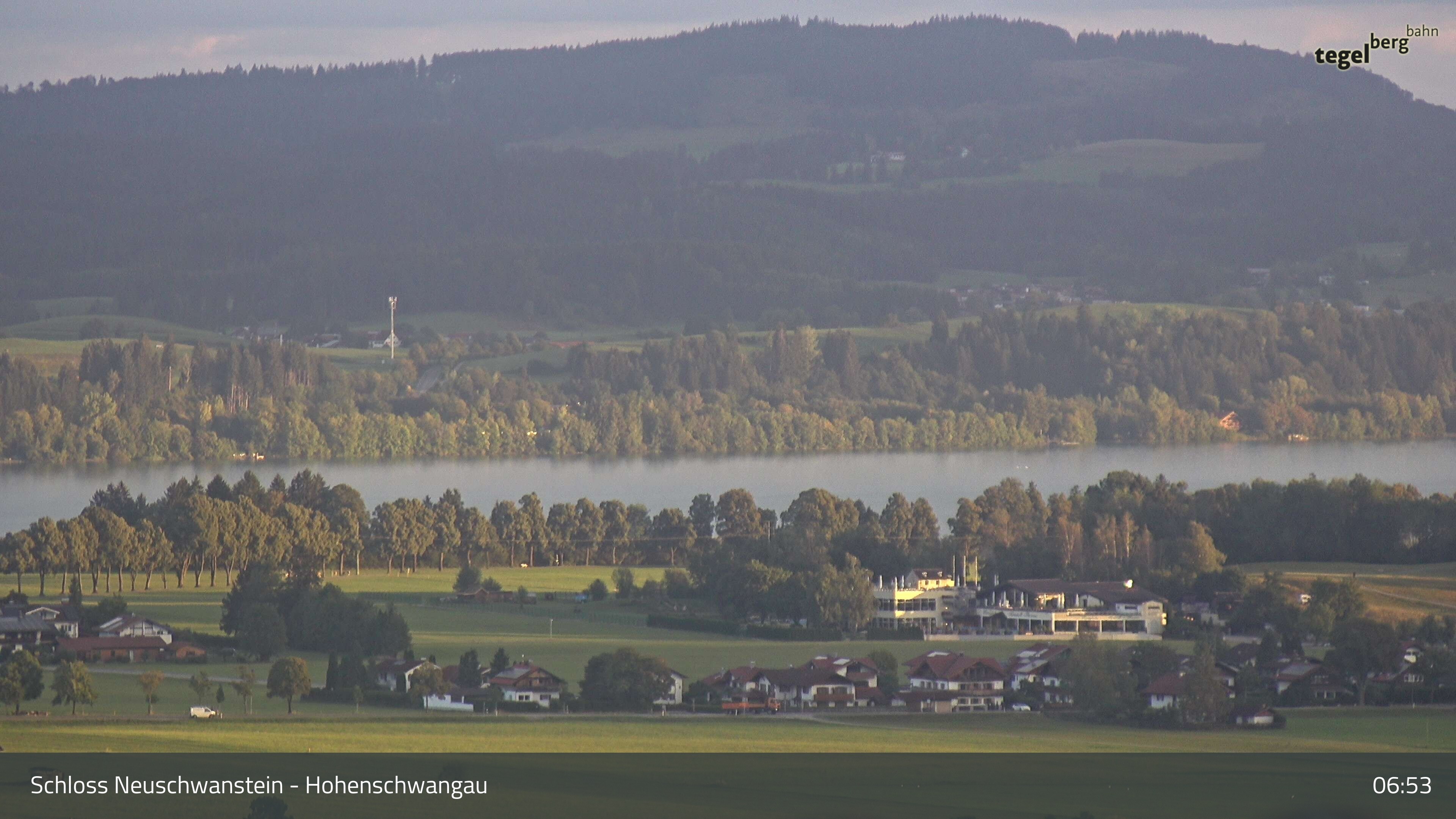 Archiv Foto Webcam Forggensee, Südufer und Schwangau