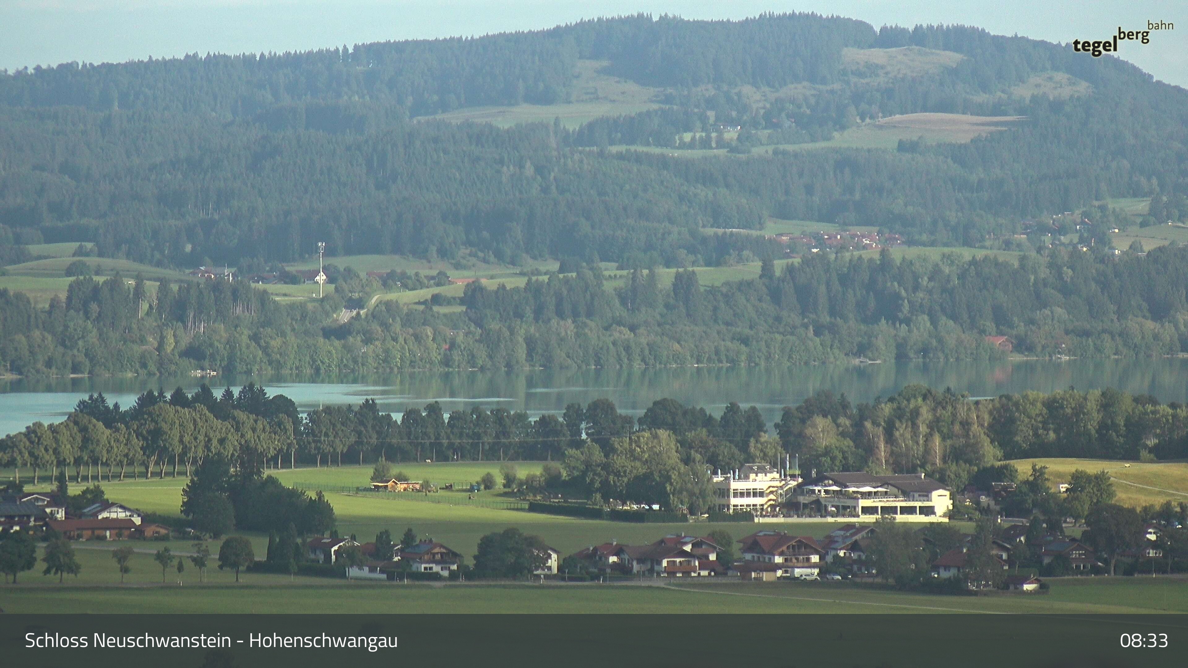 Archiv Foto Webcam Forggensee, Südufer und Schwangau