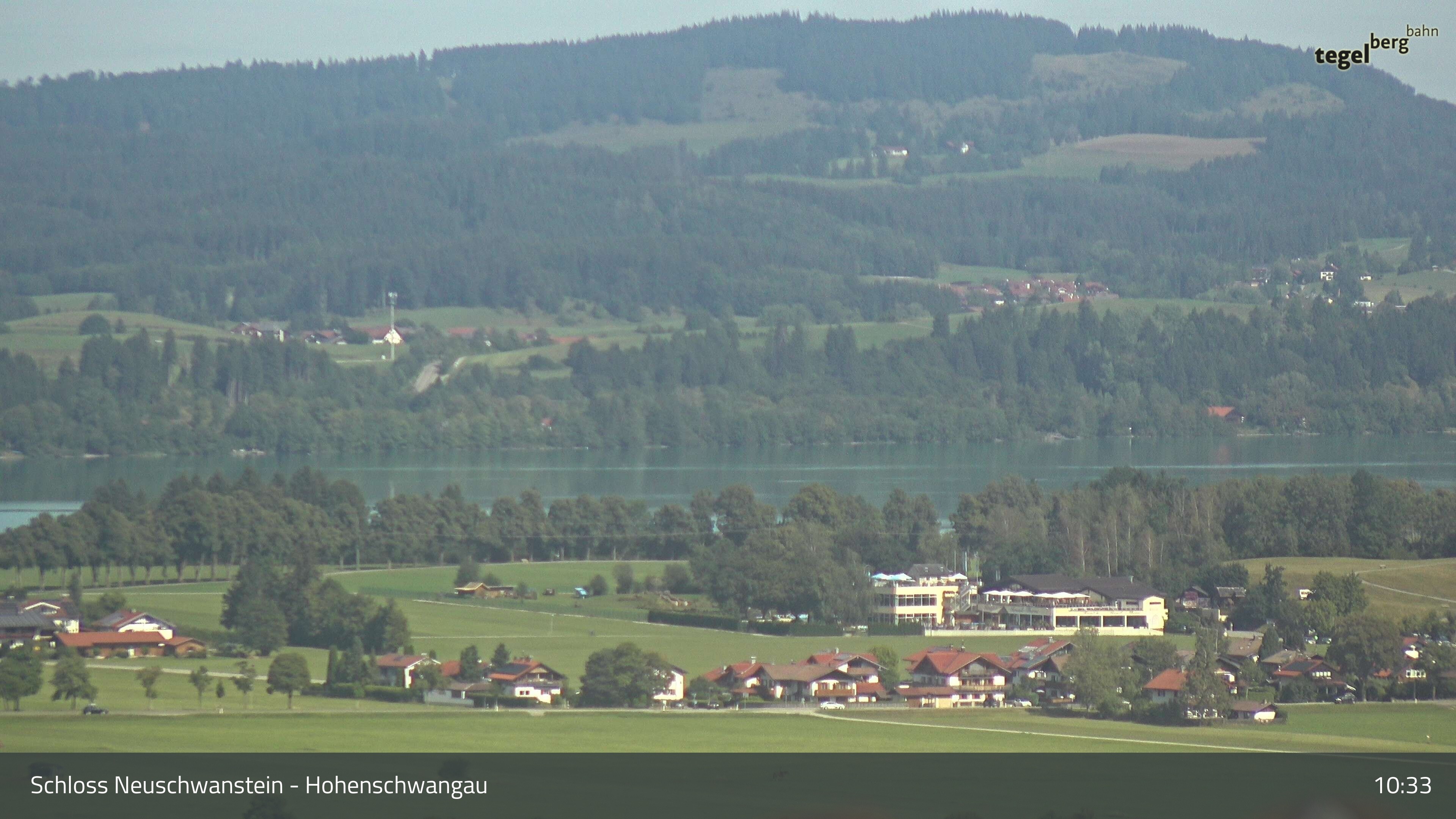 Archiv Foto Webcam Forggensee, Südufer und Schwangau