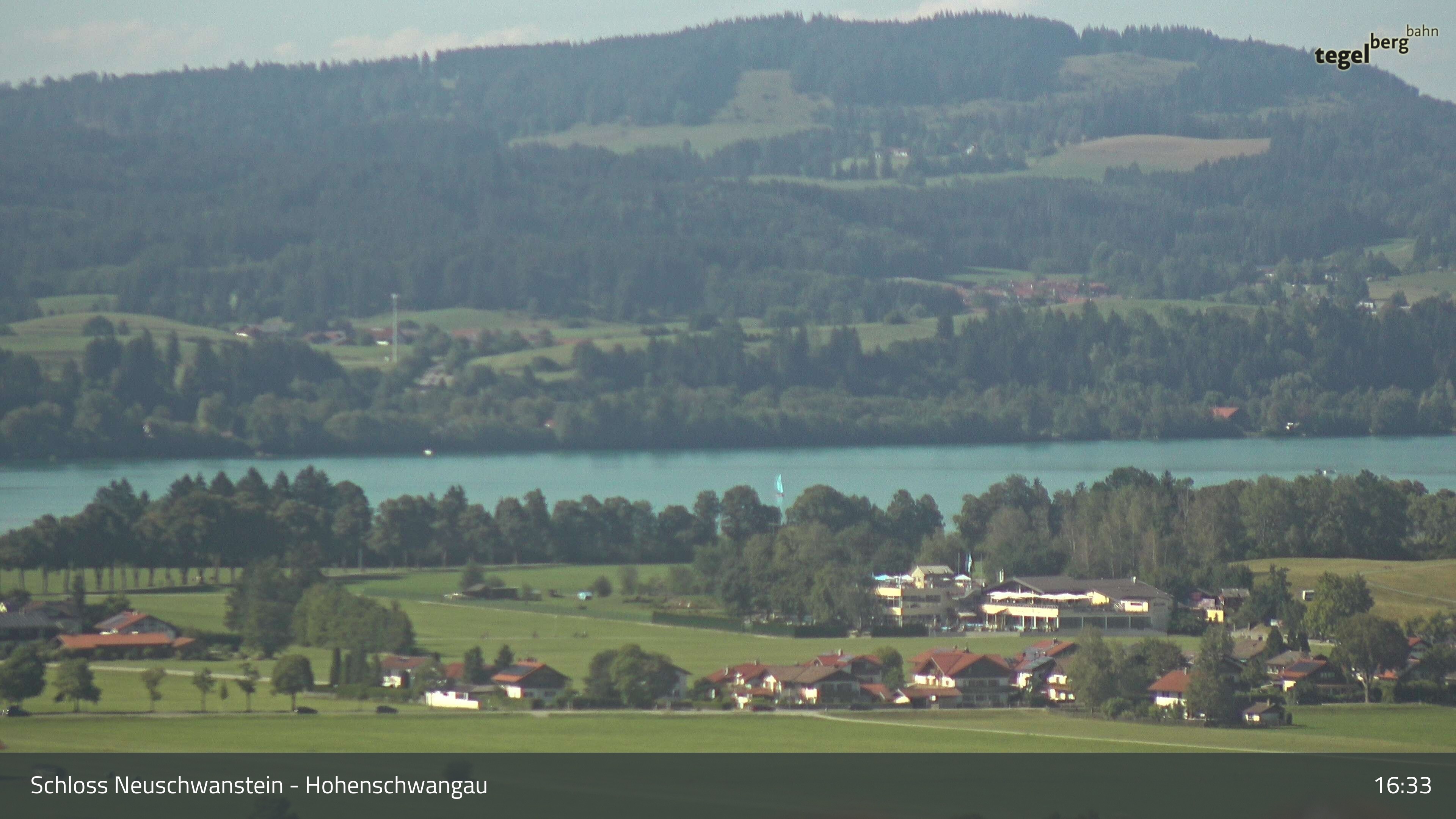 Archiv Foto Webcam Forggensee, Südufer und Schwangau