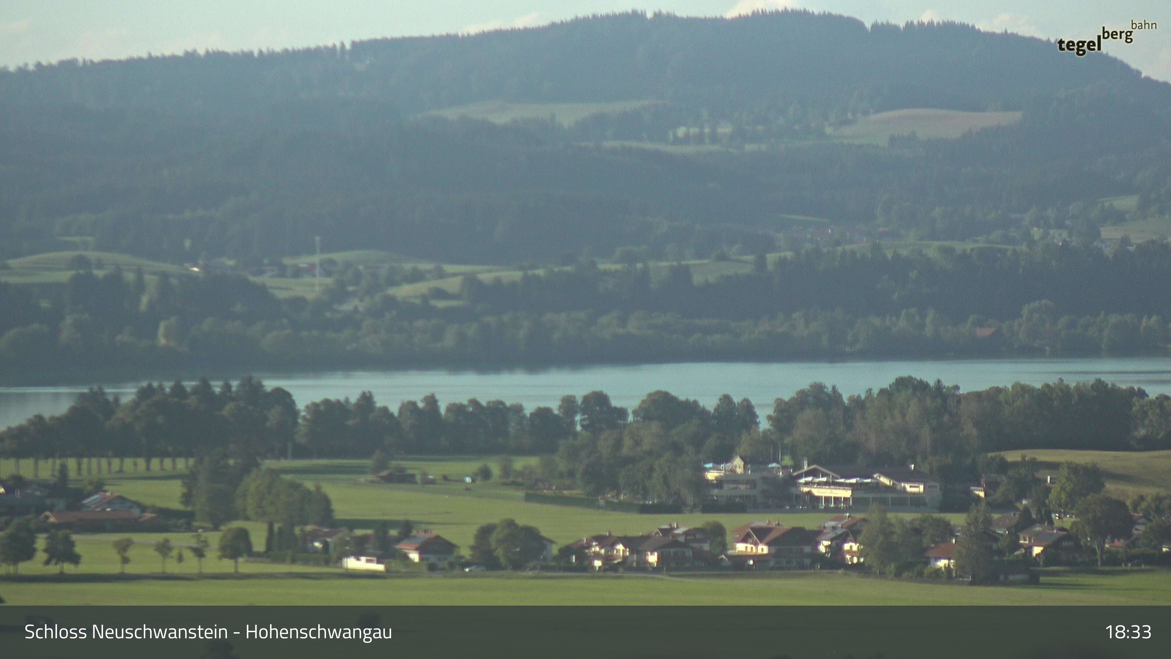 Archiv Foto Webcam Forggensee, Südufer und Schwangau