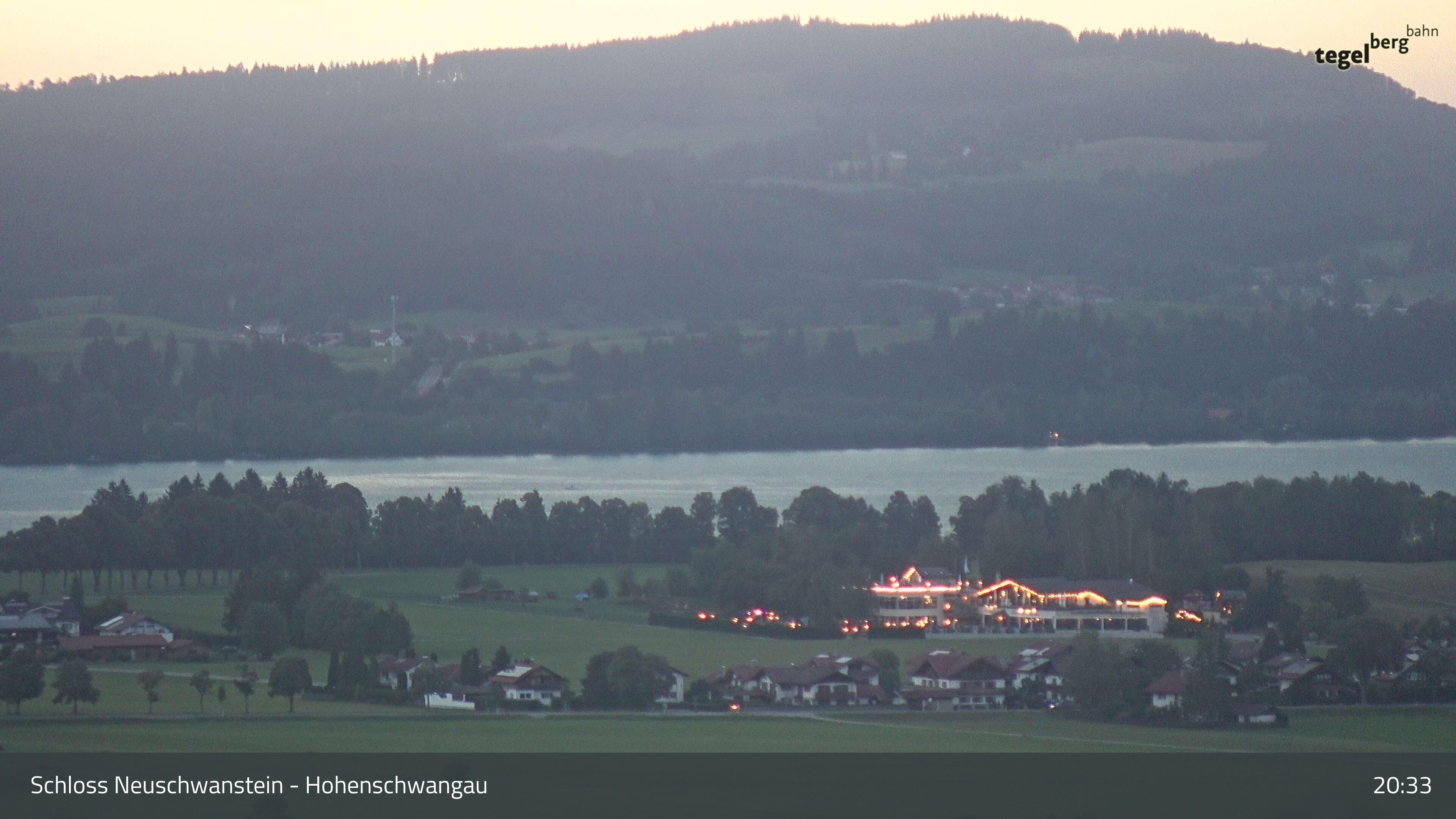 Archiv Foto Webcam Forggensee, Südufer und Schwangau