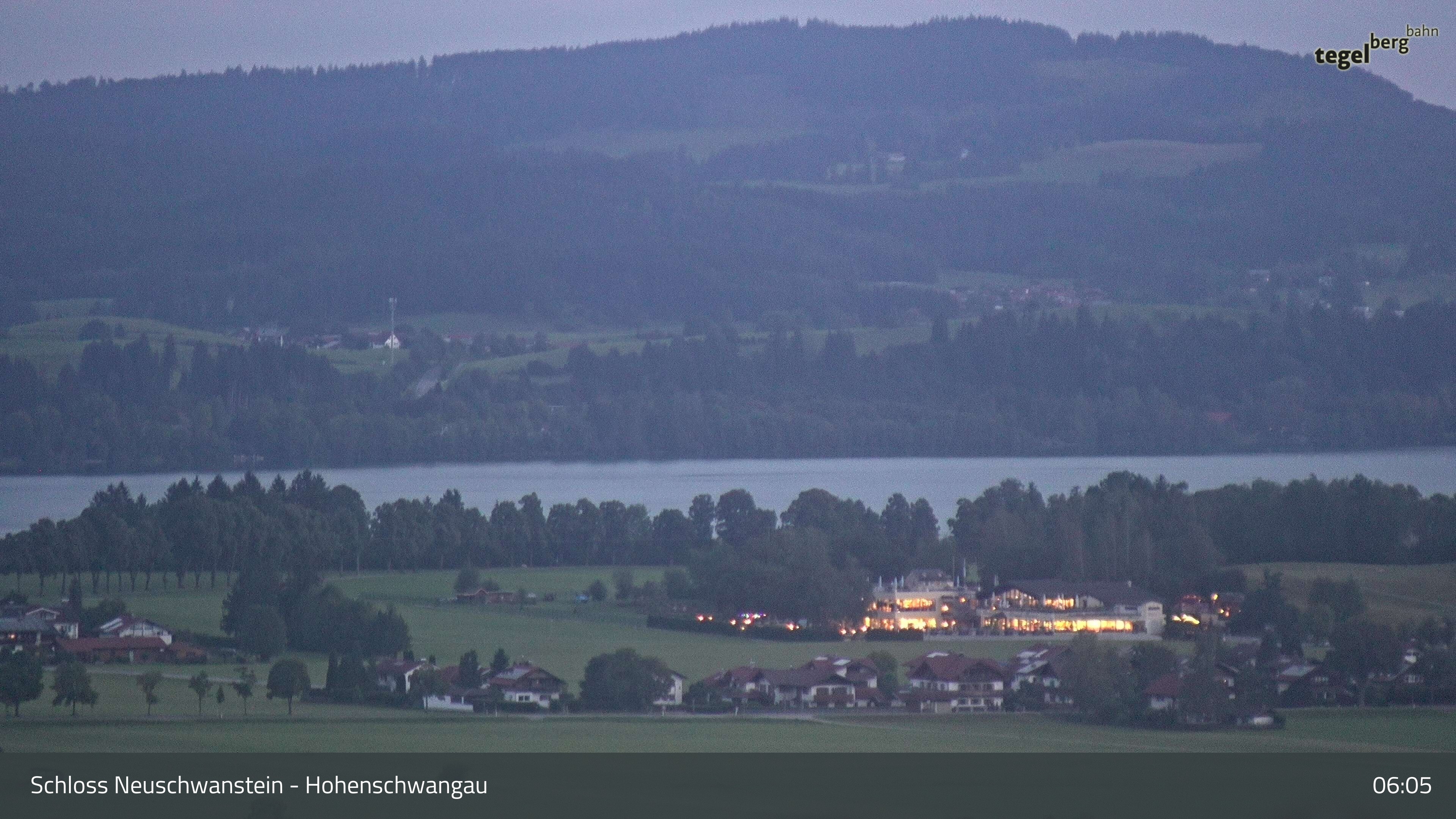 Archiv Foto Webcam Forggensee, Südufer und Schwangau