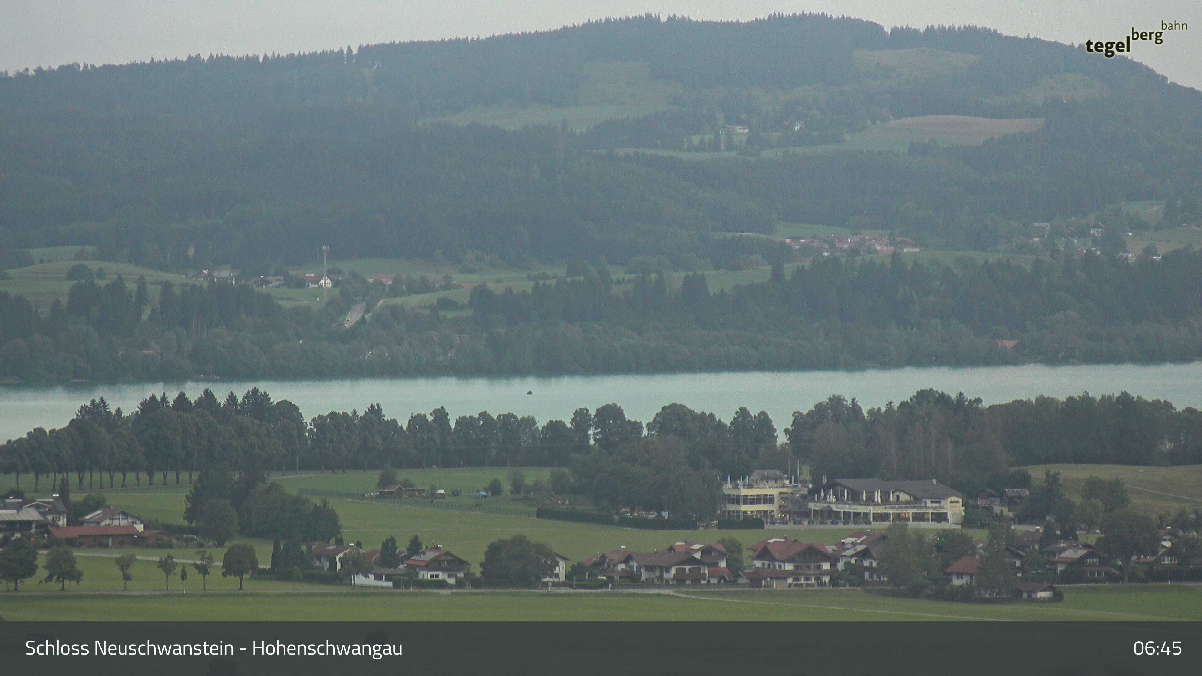 Archiv Foto Webcam Forggensee, Südufer und Schwangau