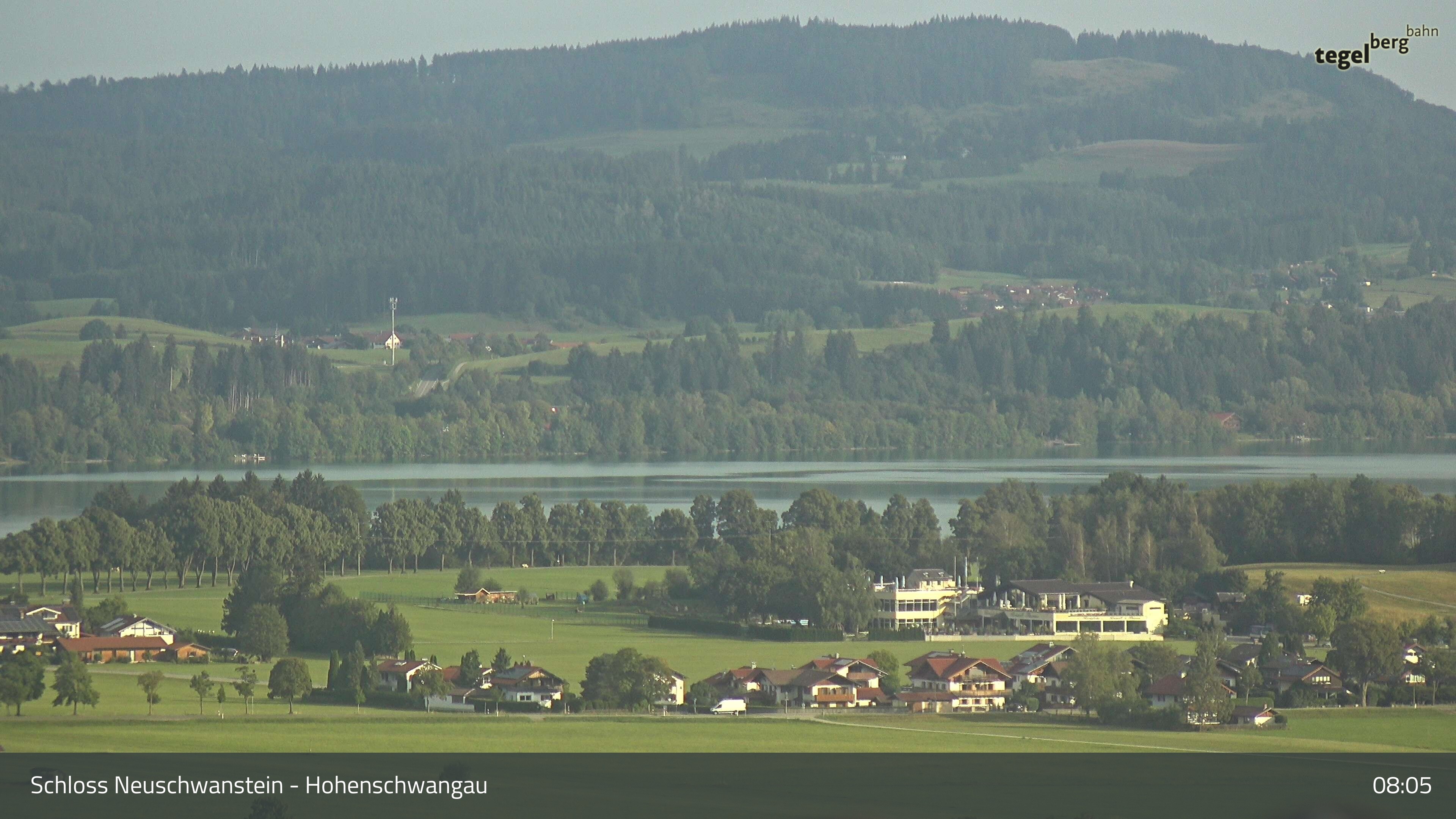 Archiv Foto Webcam Forggensee, Südufer und Schwangau