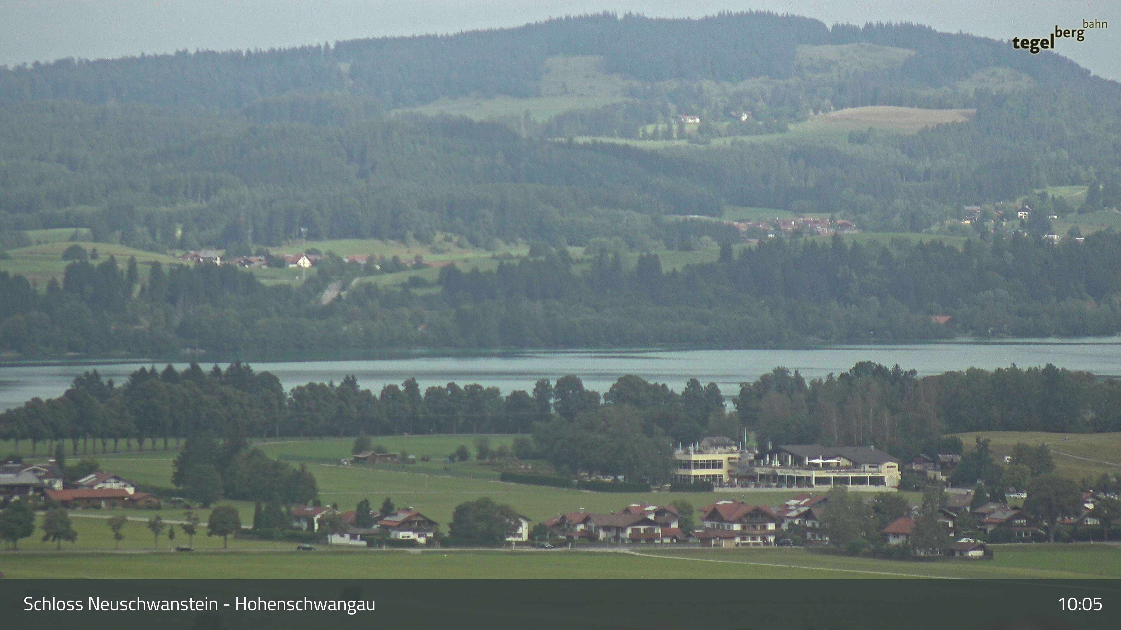 Archiv Foto Webcam Forggensee, Südufer und Schwangau