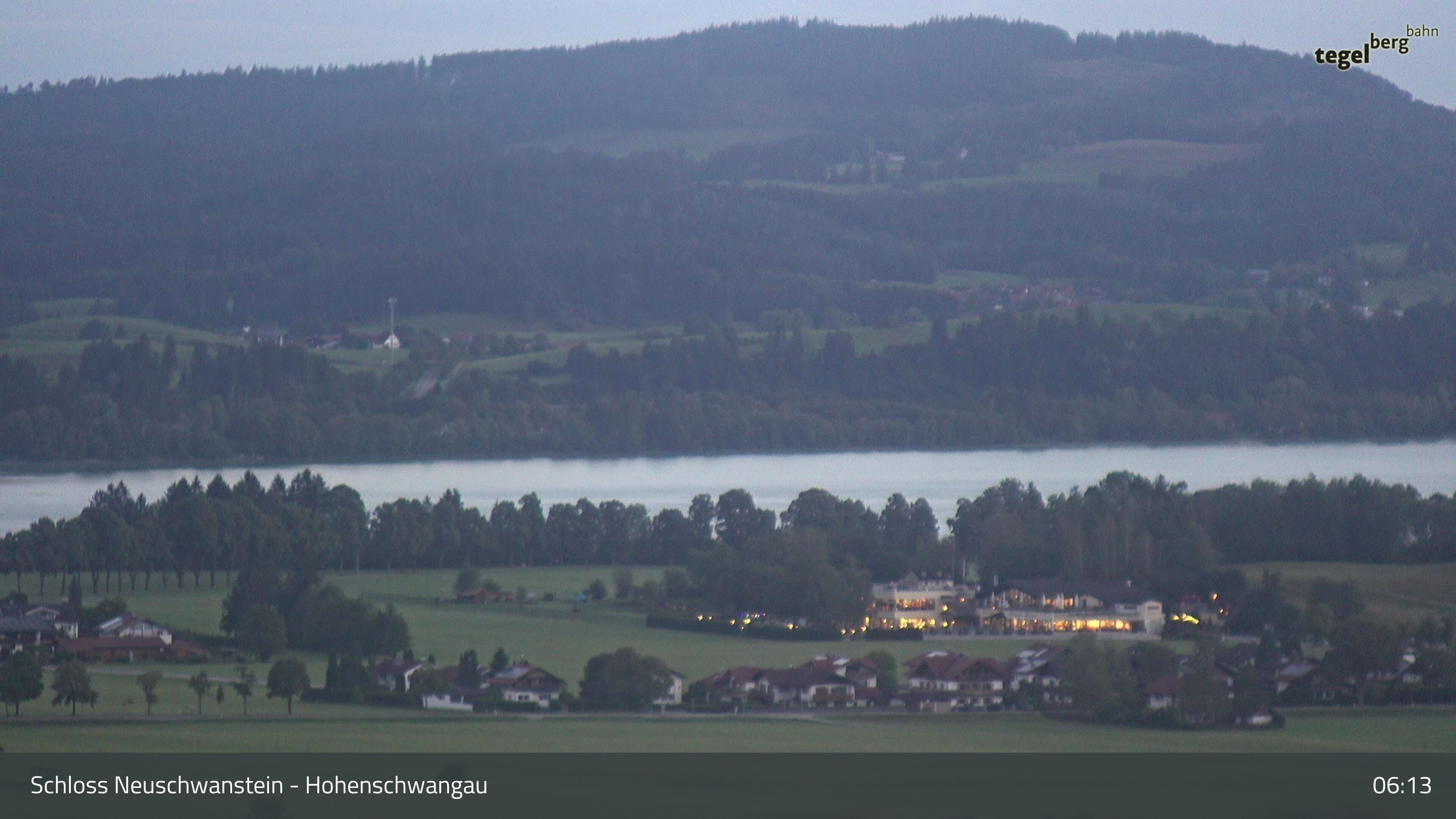 Archiv Foto Webcam Forggensee, Südufer und Schwangau