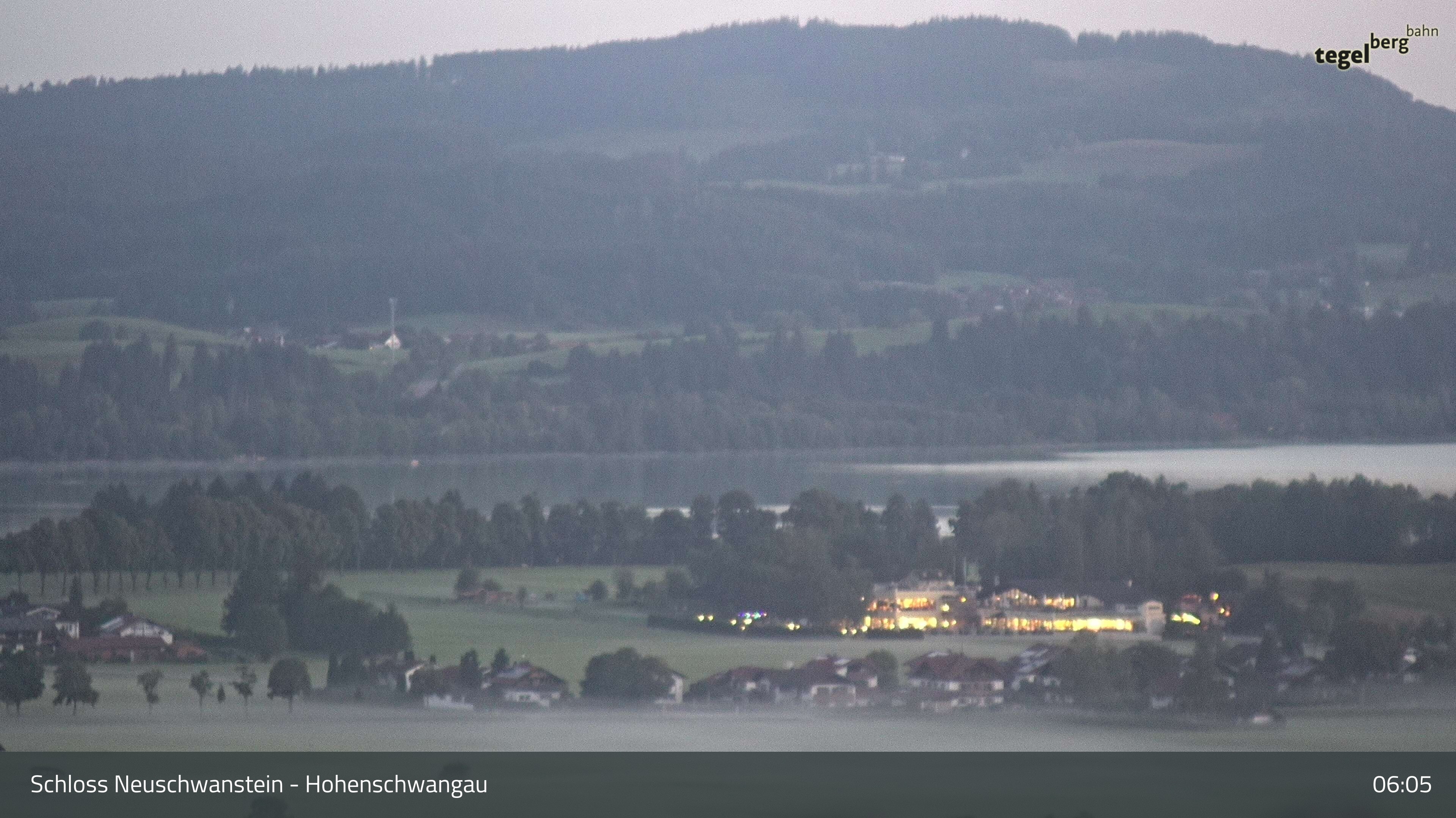 Archiv Foto Webcam Forggensee, Südufer und Schwangau