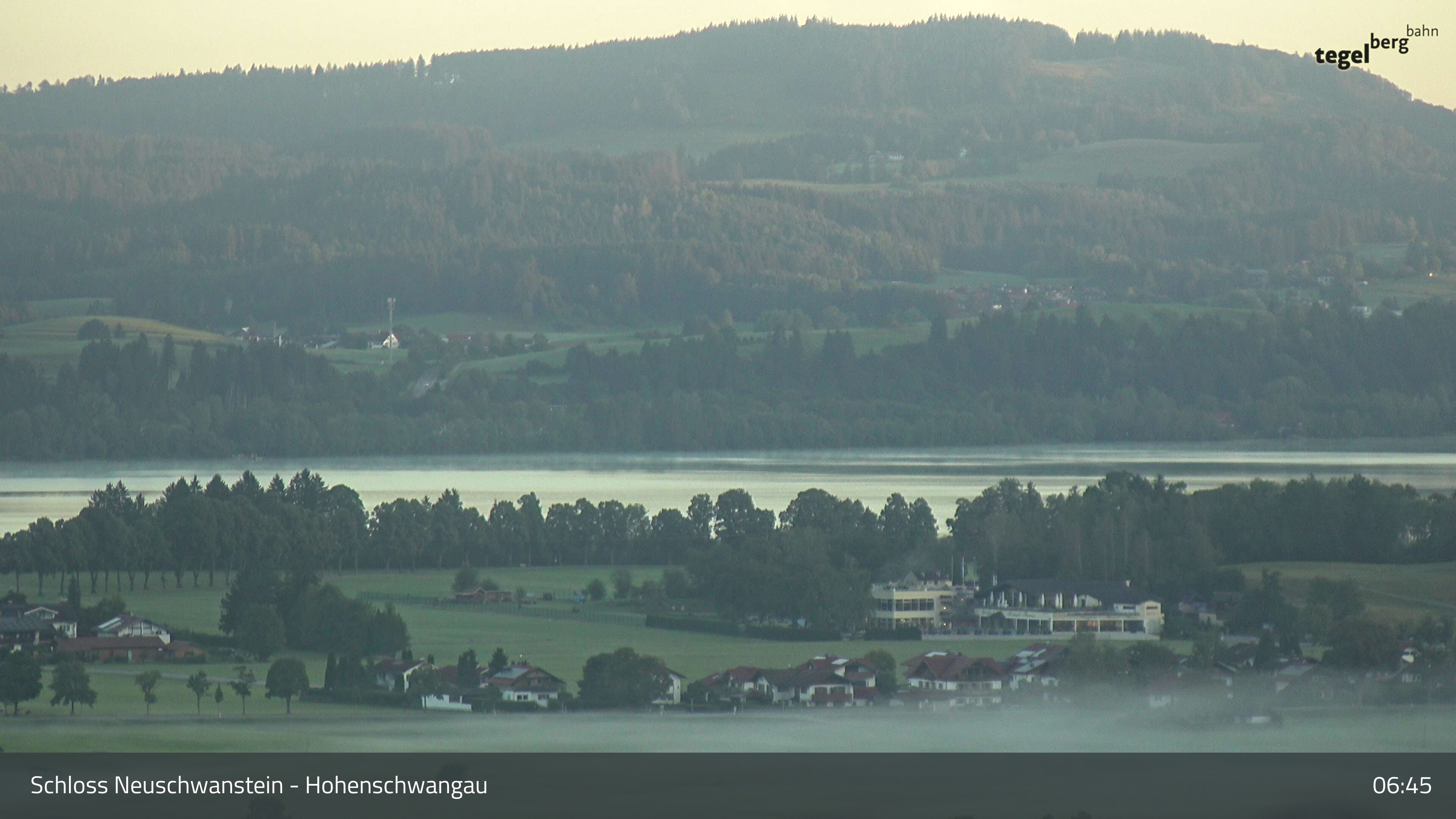Archiv Foto Webcam Forggensee, Südufer und Schwangau