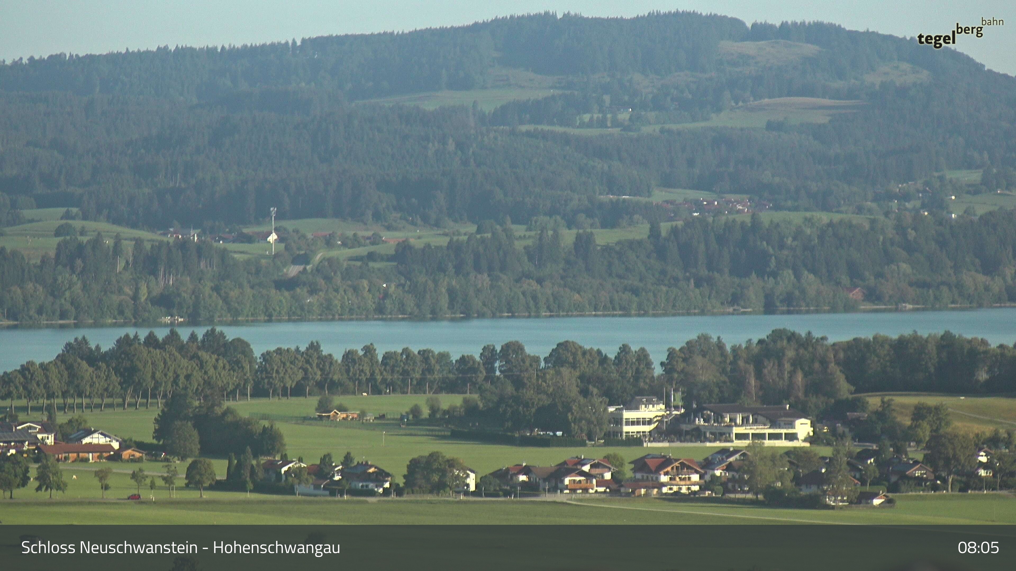 Archiv Foto Webcam Forggensee, Südufer und Schwangau