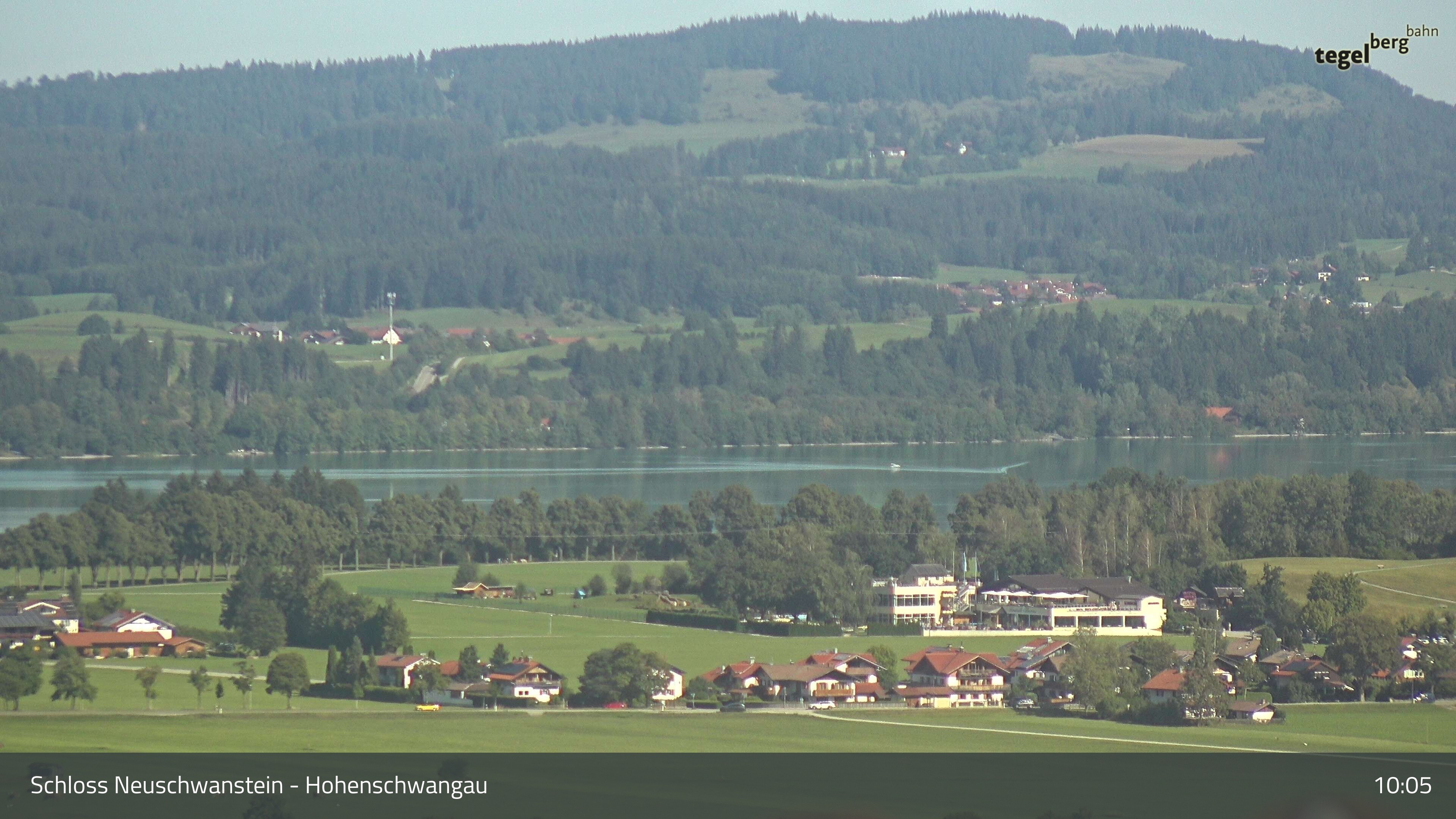 Archiv Foto Webcam Forggensee, Südufer und Schwangau