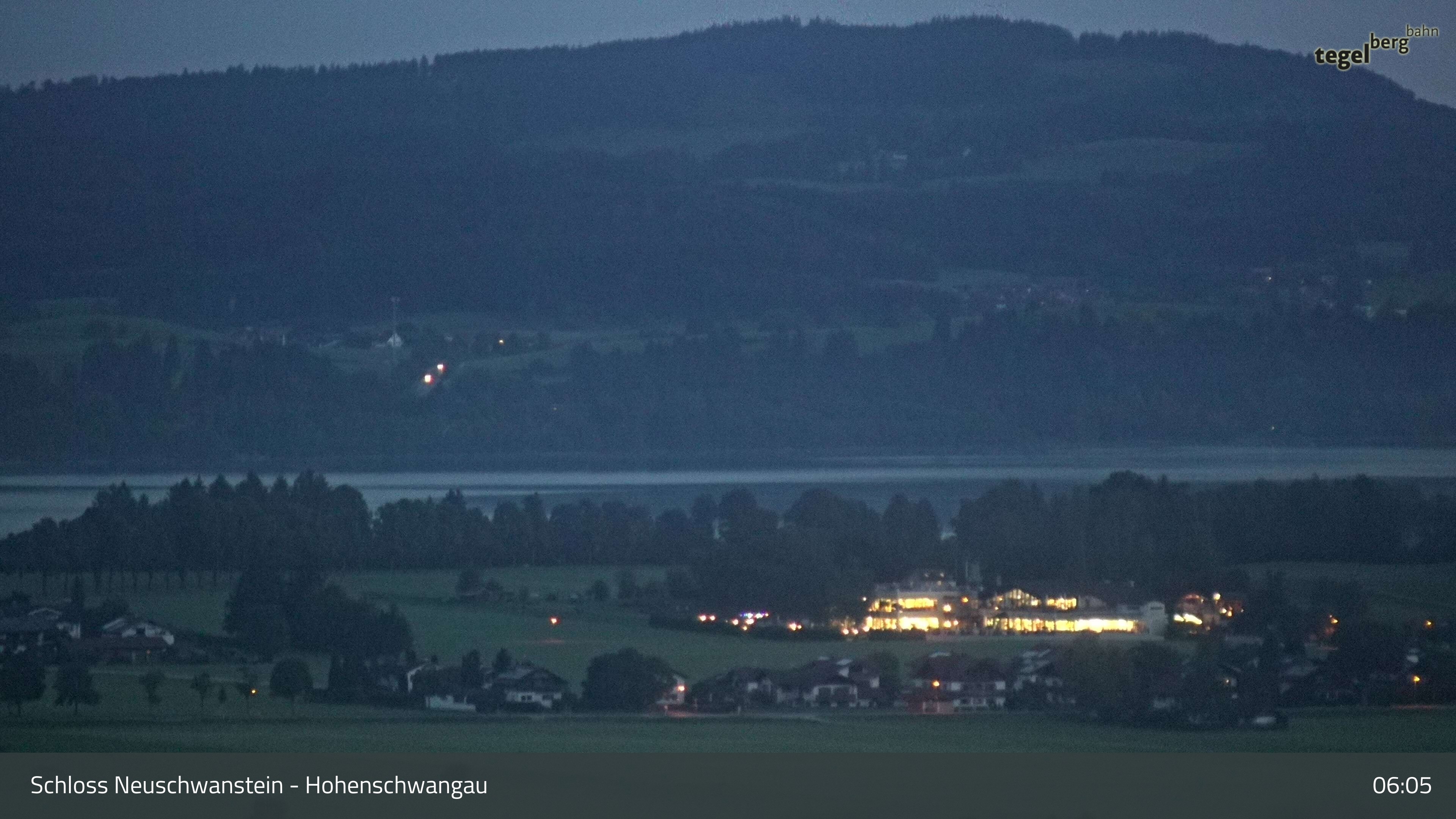 Archiv Foto Webcam Forggensee, Südufer und Schwangau