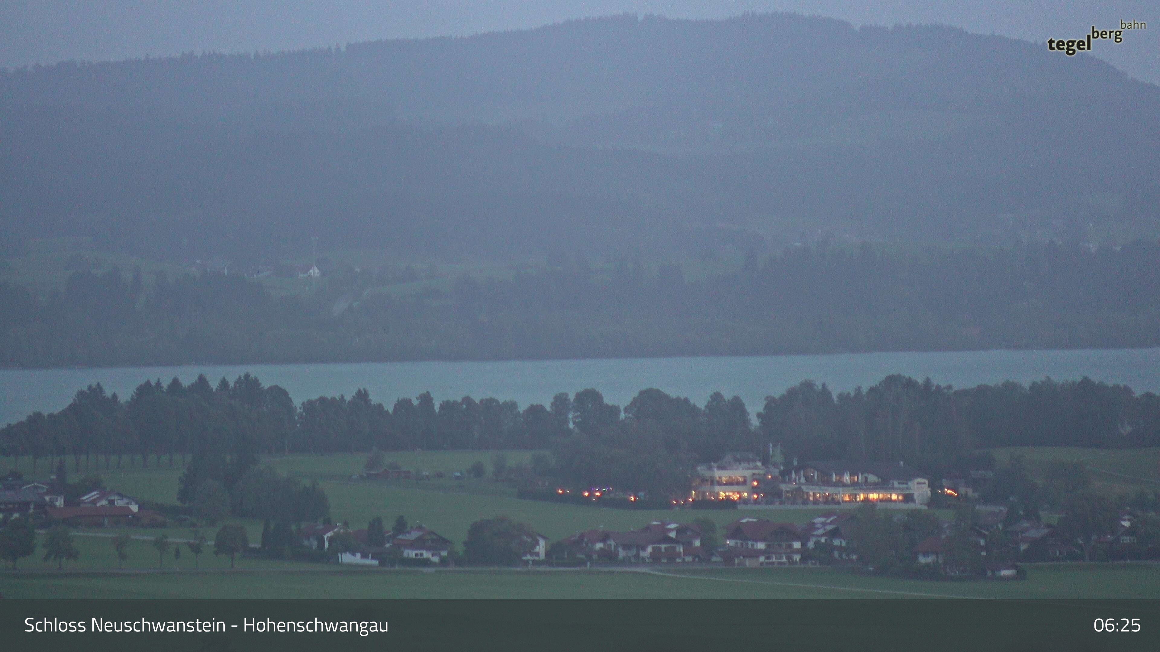 Archiv Foto Webcam Forggensee, Südufer und Schwangau