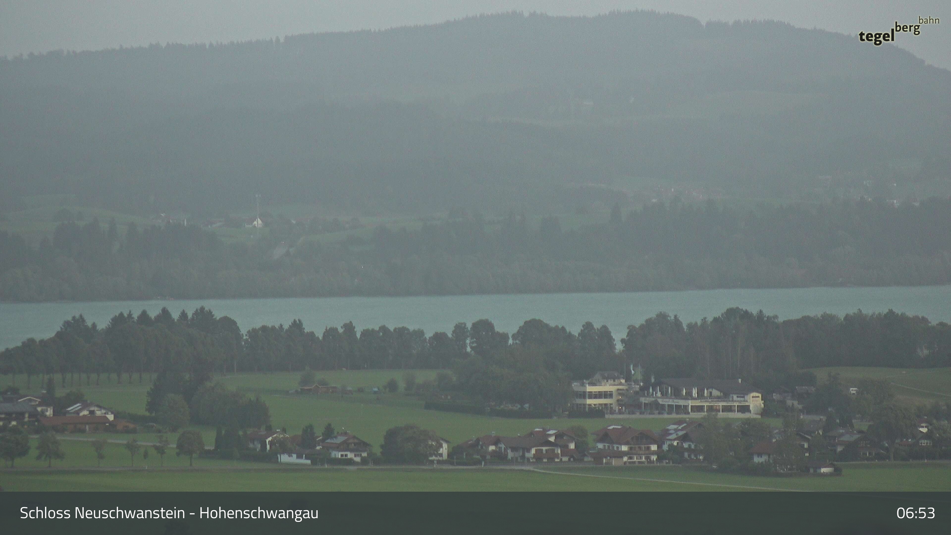 Archiv Foto Webcam Forggensee, Südufer und Schwangau