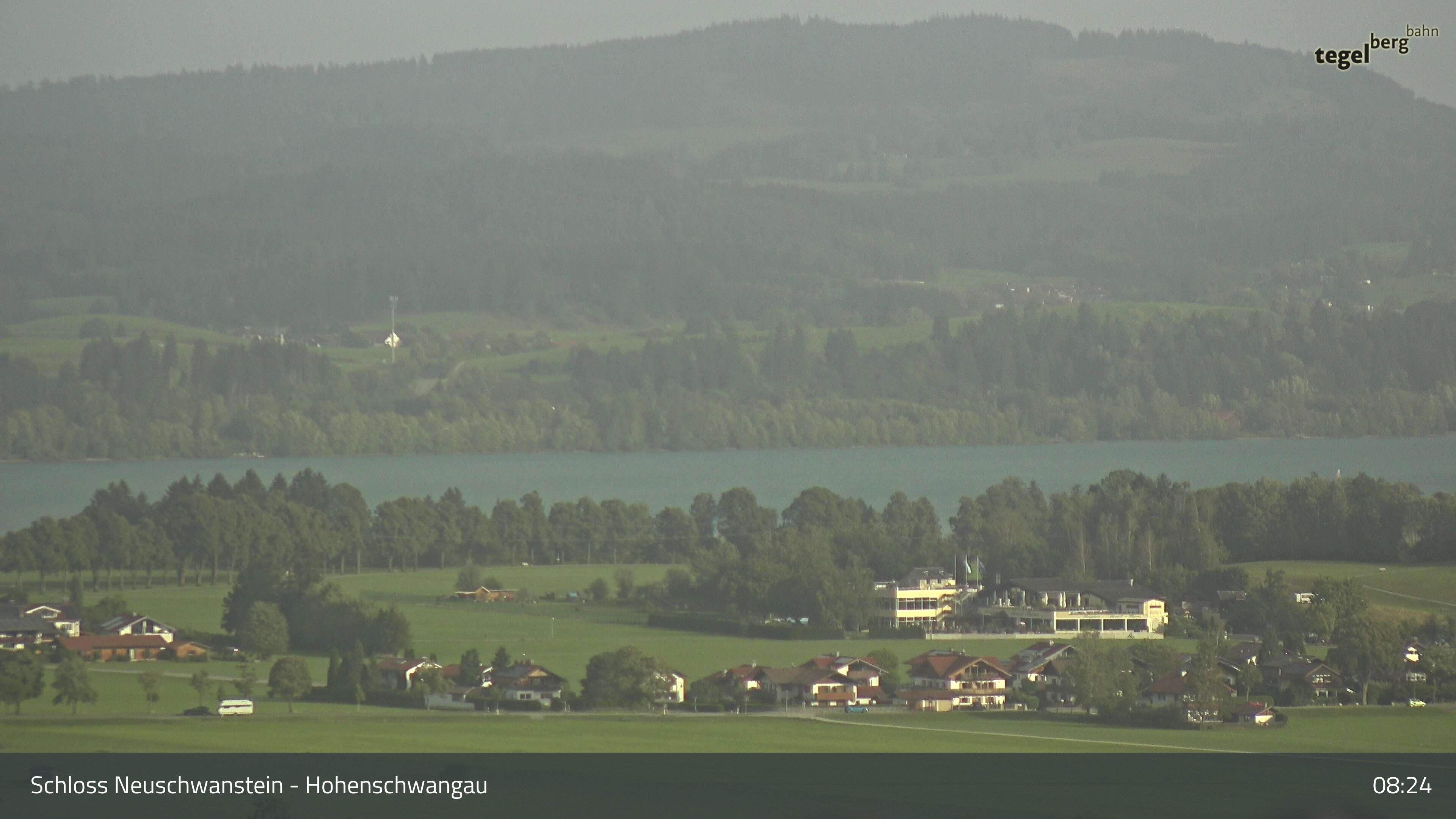 Archiv Foto Webcam Forggensee, Südufer und Schwangau