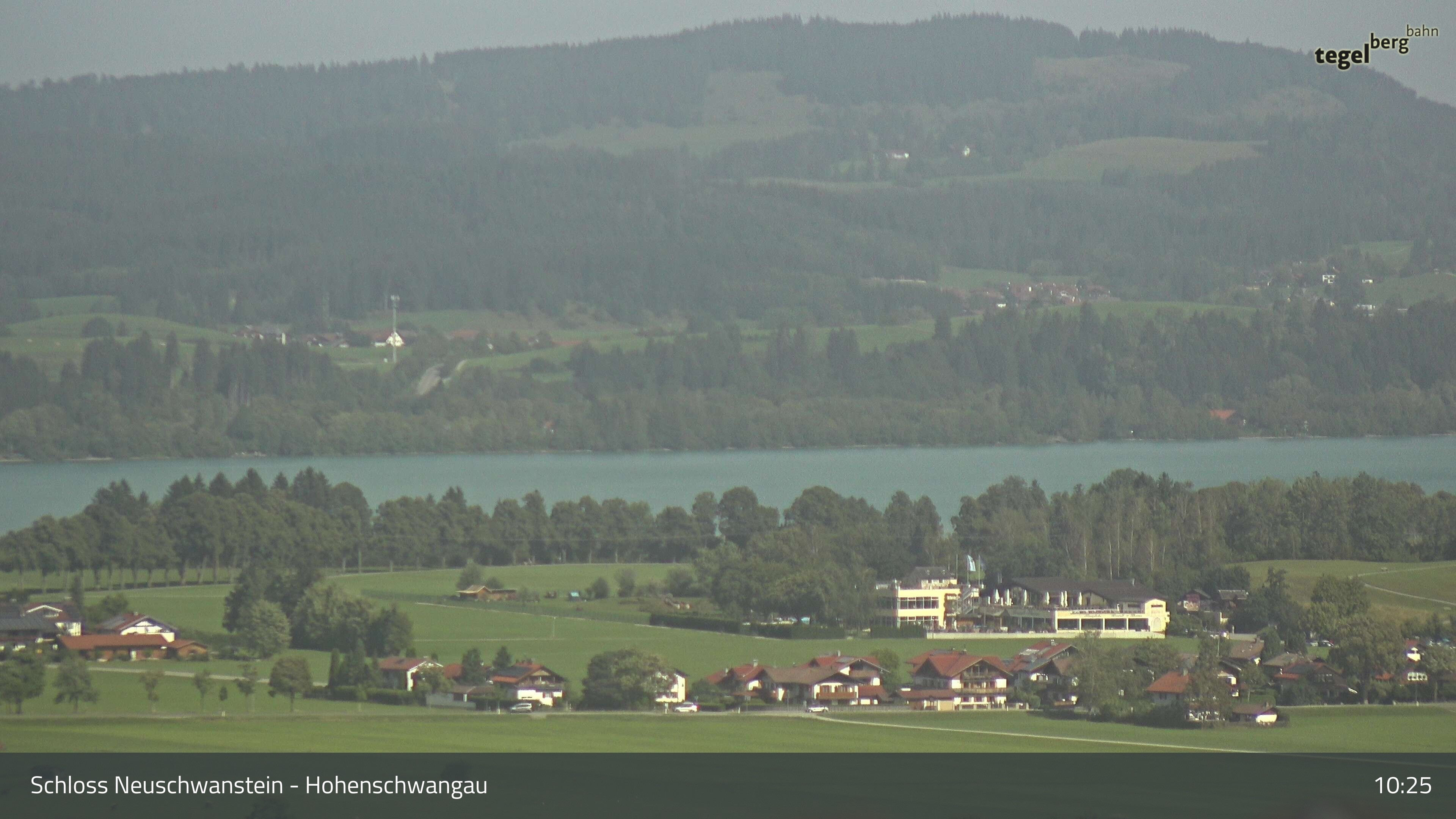 Archiv Foto Webcam Forggensee, Südufer und Schwangau