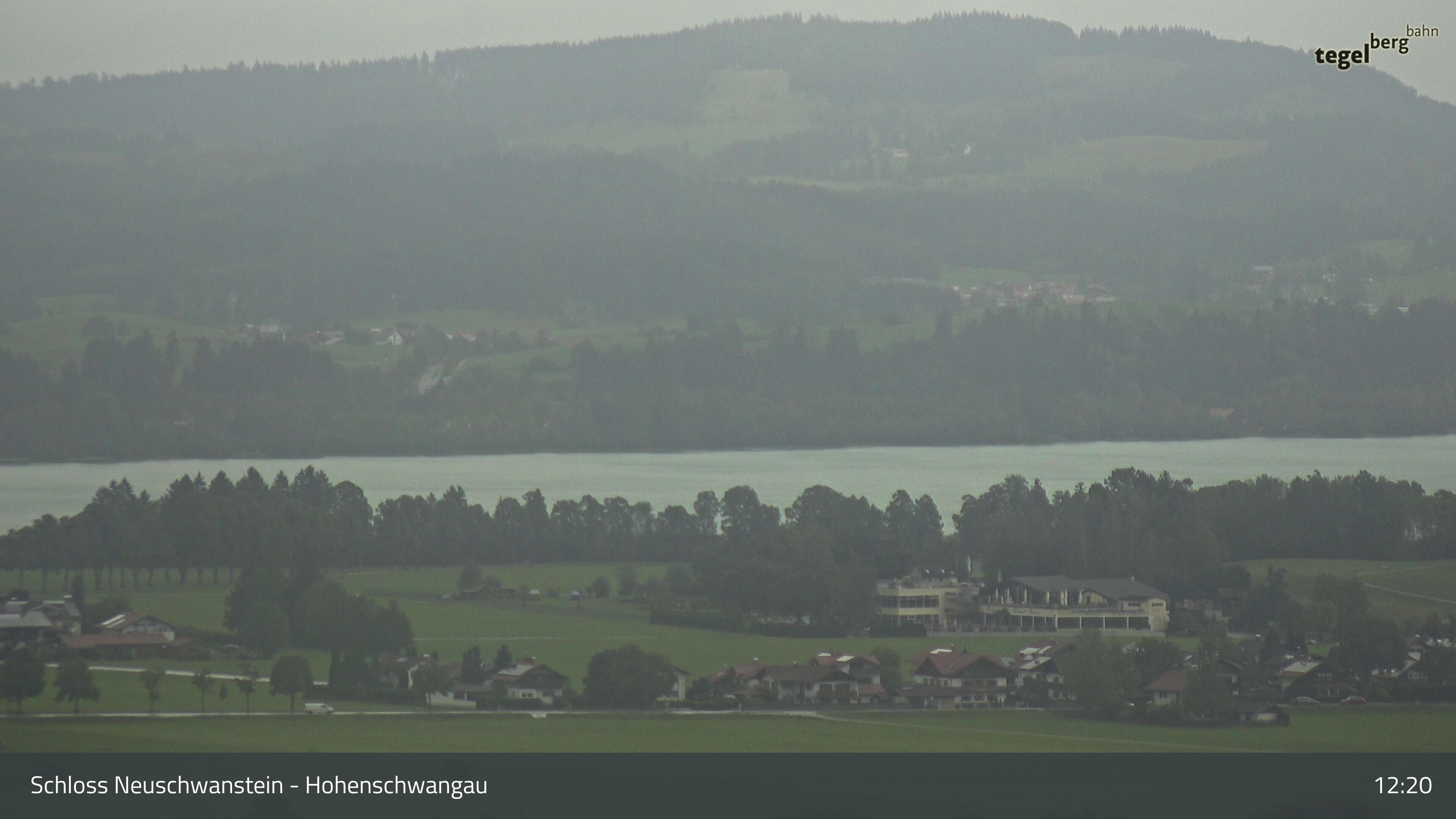 Archiv Foto Webcam Forggensee, Südufer und Schwangau