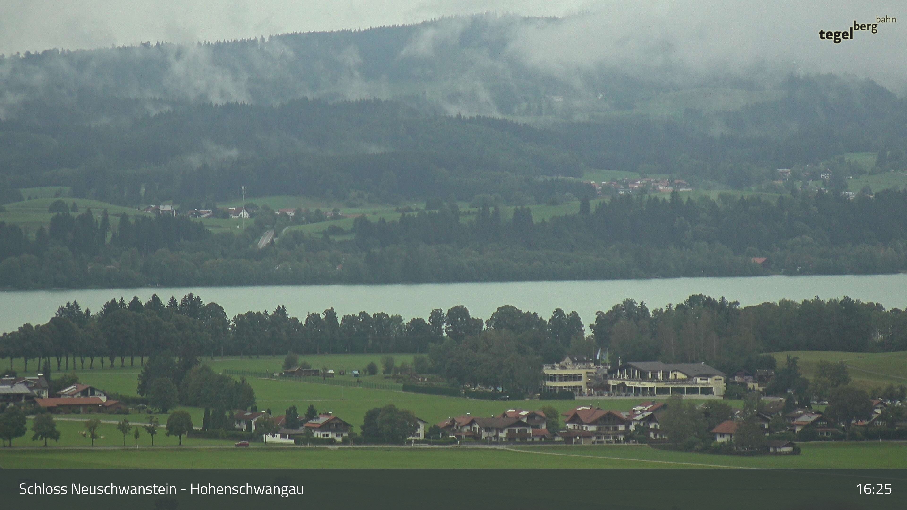 Archiv Foto Webcam Forggensee, Südufer und Schwangau