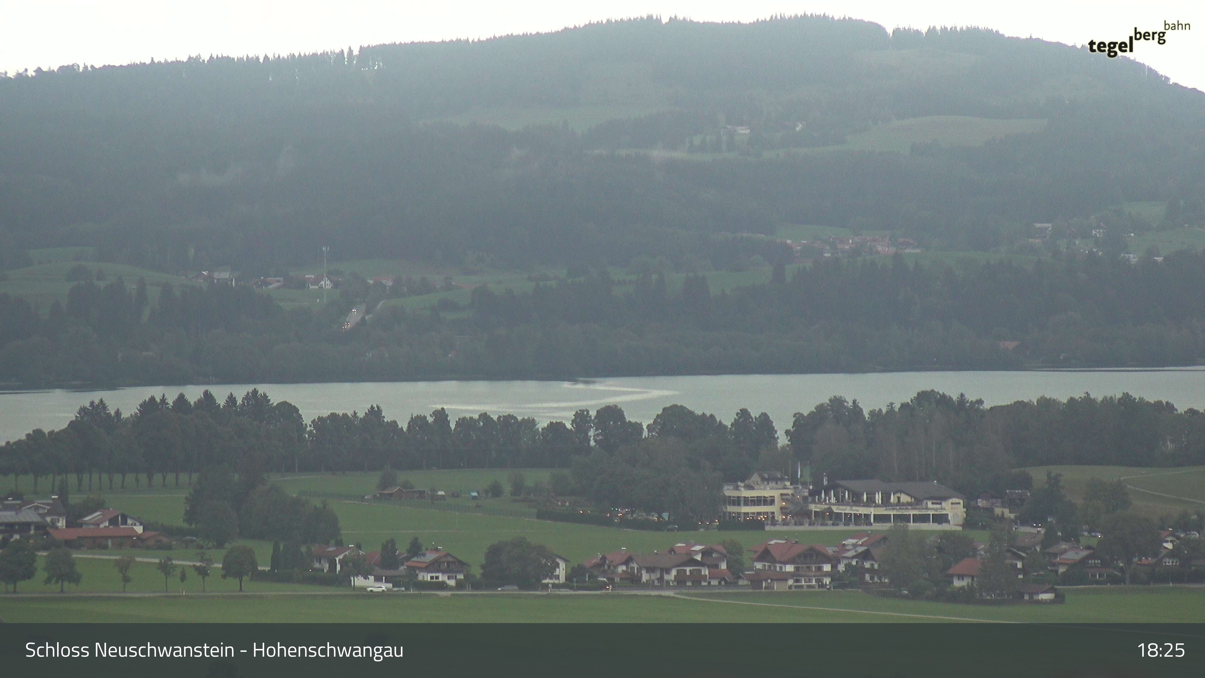 Archiv Foto Webcam Forggensee, Südufer und Schwangau