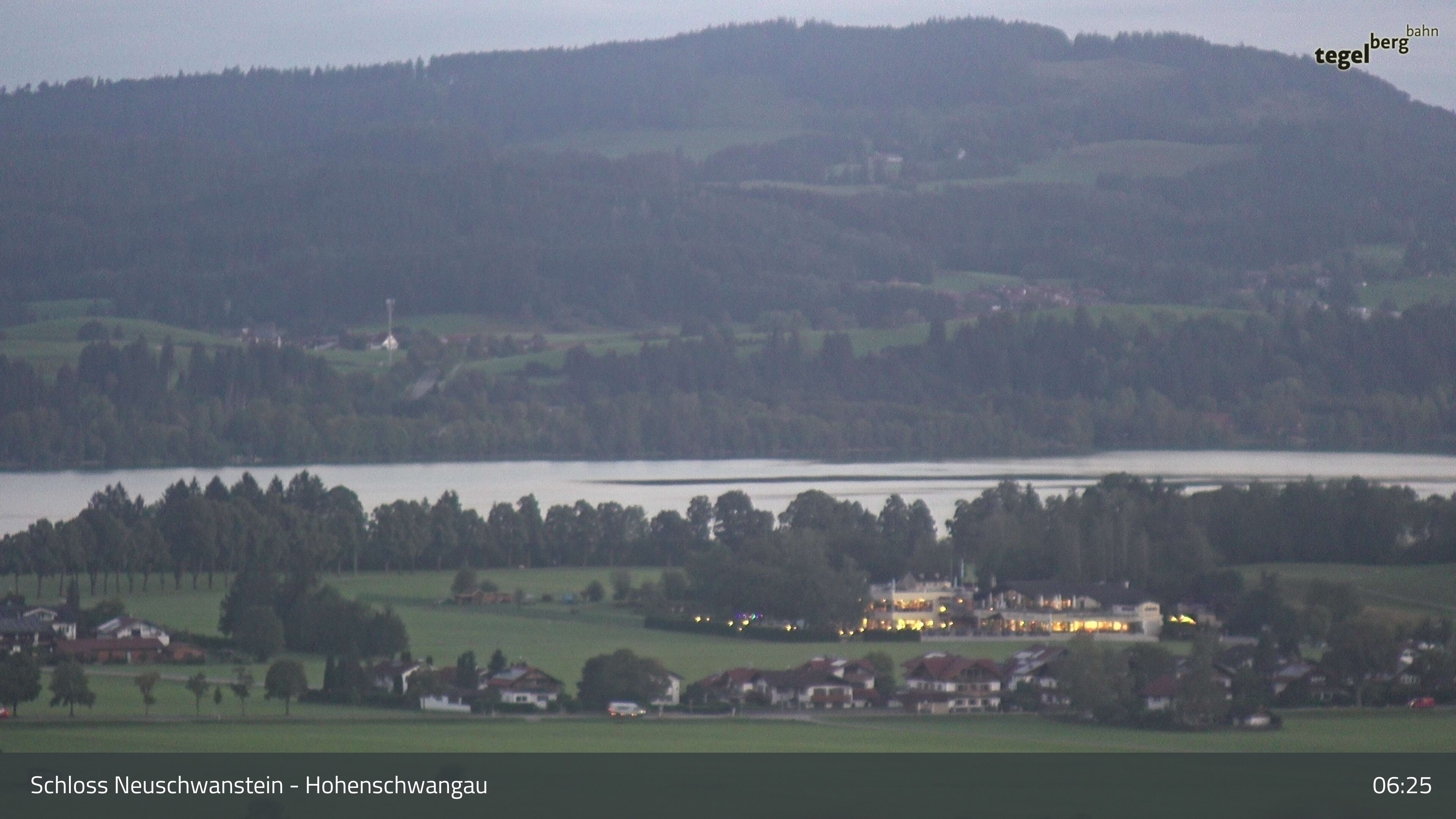 Archiv Foto Webcam Forggensee, Südufer und Schwangau