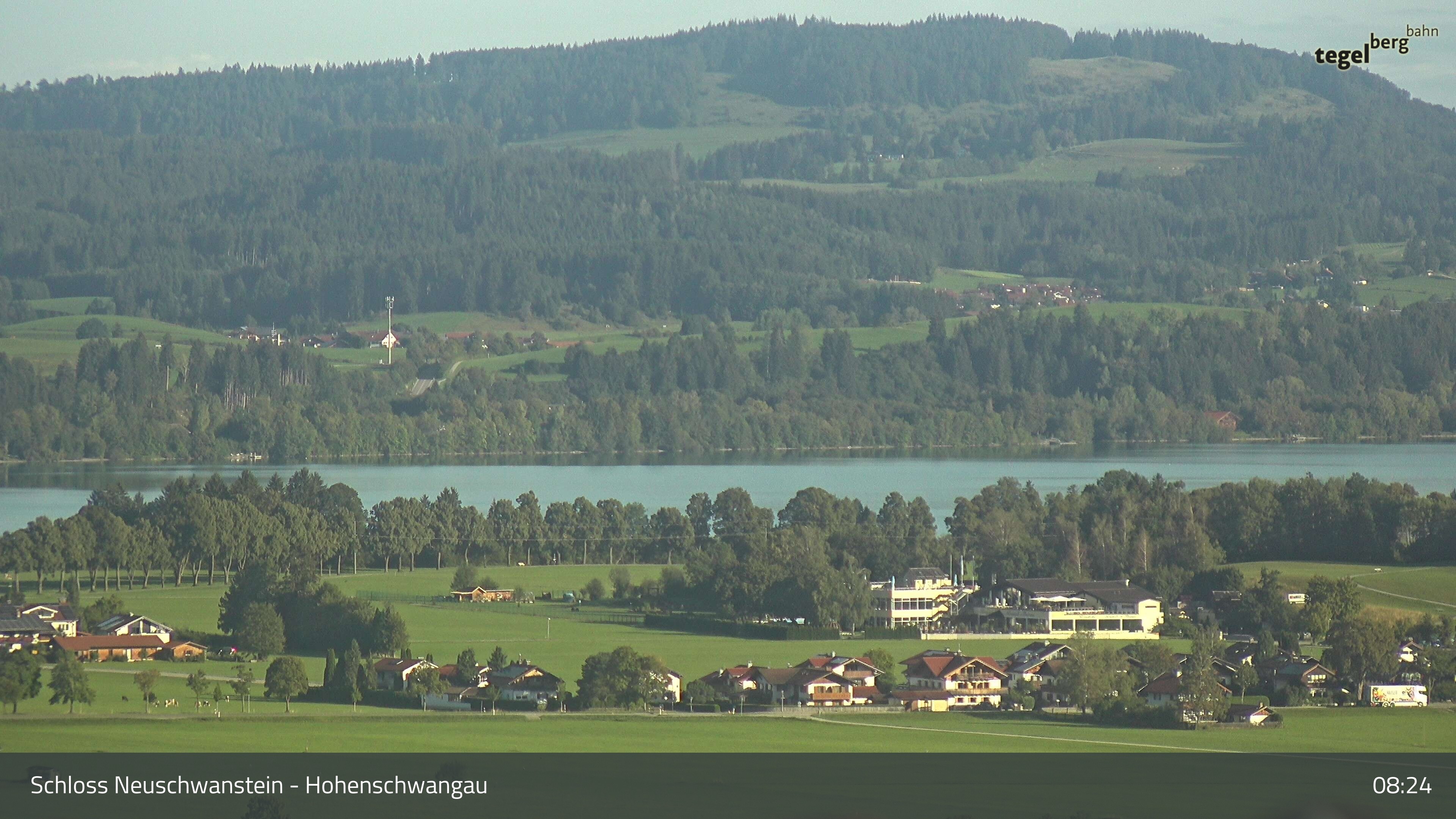 Archiv Foto Webcam Forggensee, Südufer und Schwangau