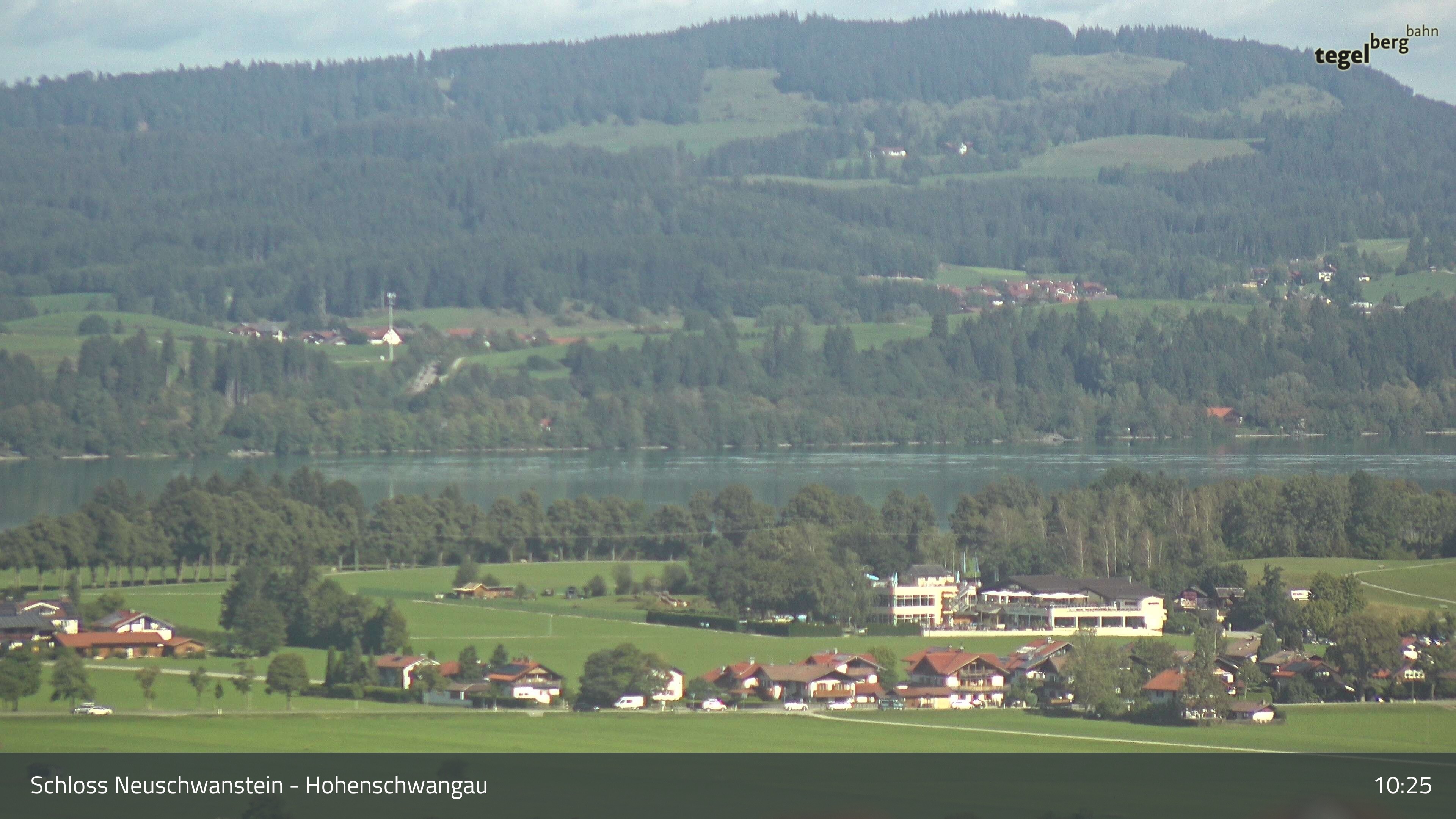Archiv Foto Webcam Forggensee, Südufer und Schwangau