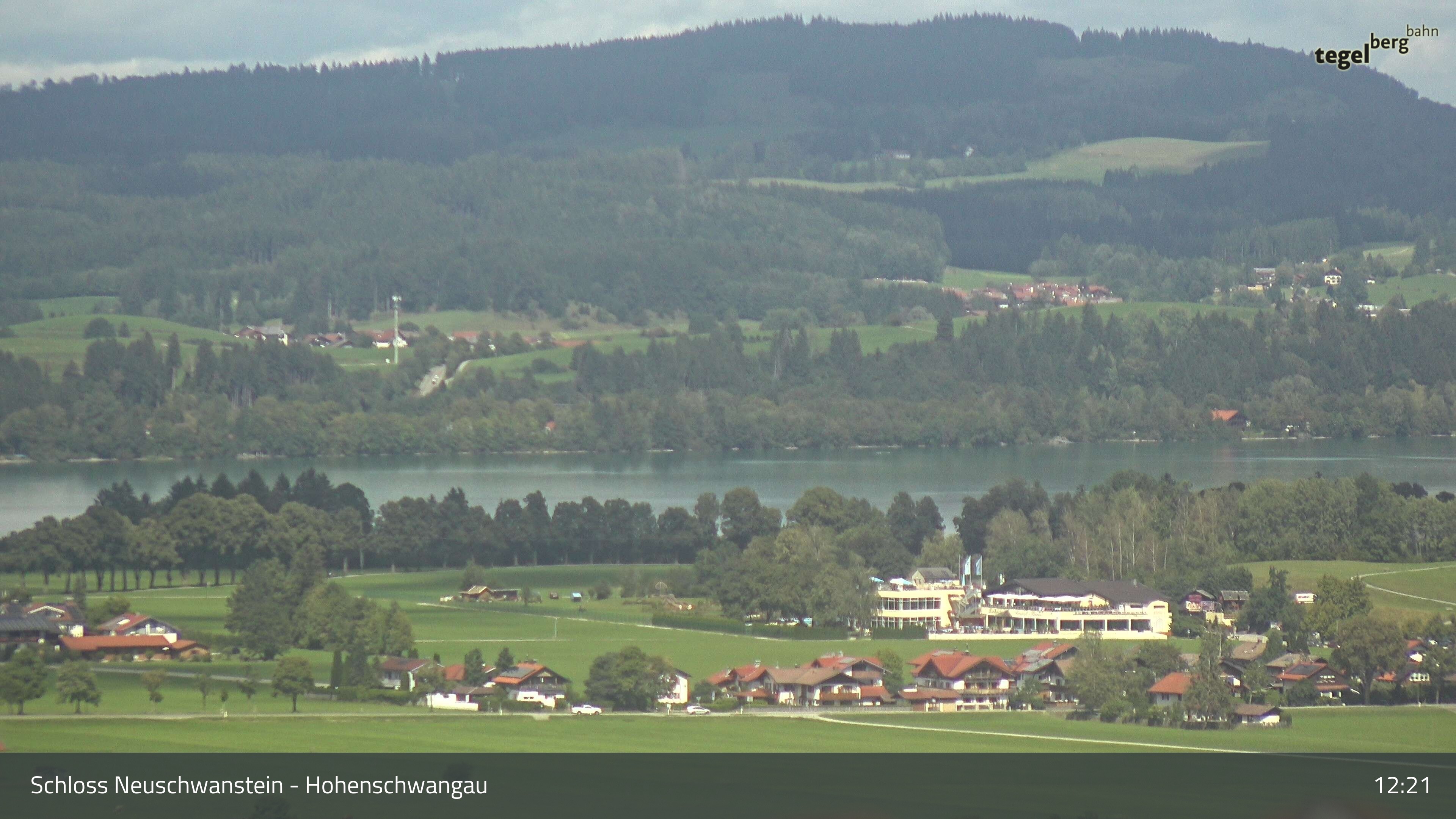 Archiv Foto Webcam Forggensee, Südufer und Schwangau