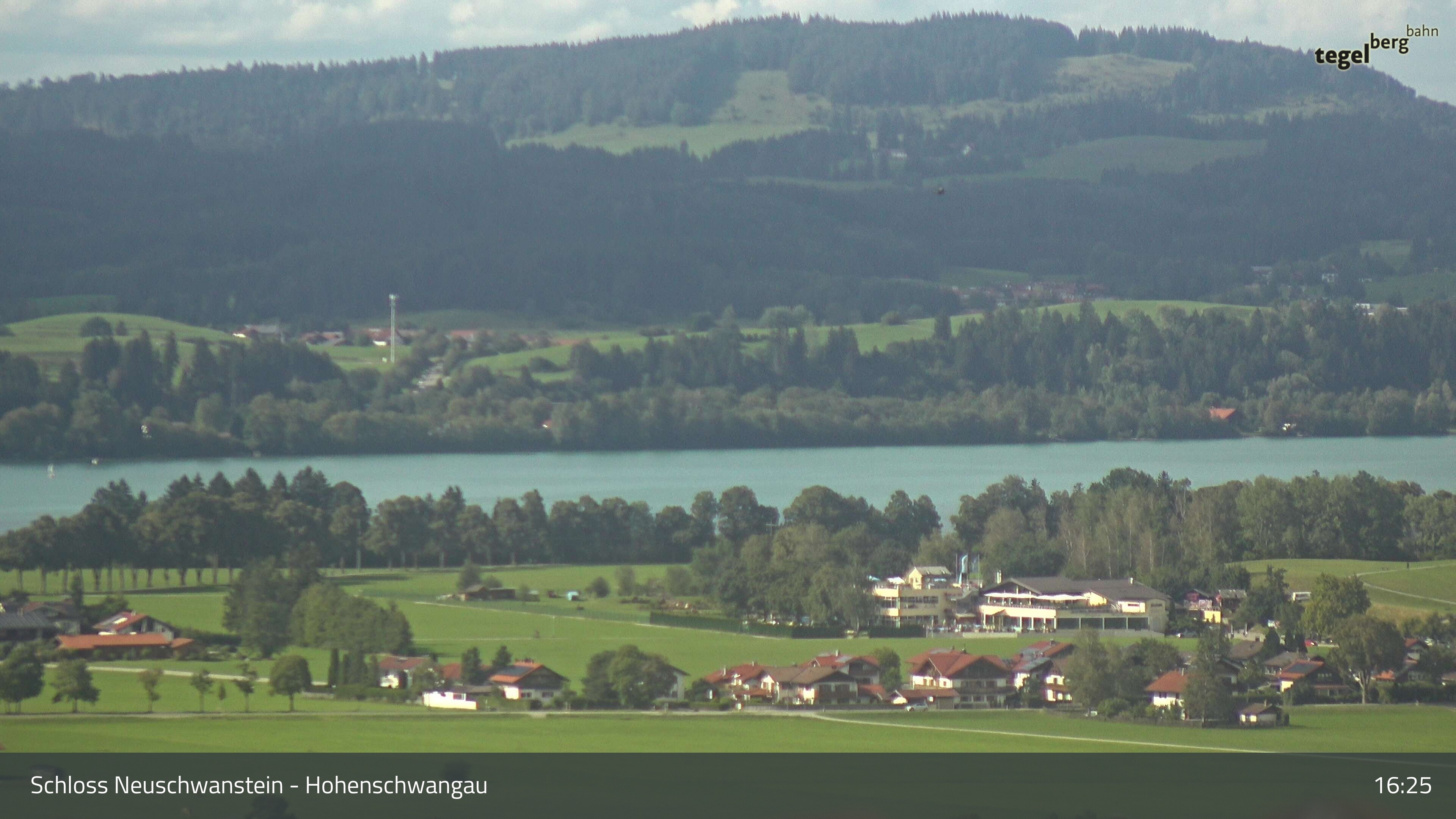 Archiv Foto Webcam Forggensee, Südufer und Schwangau
