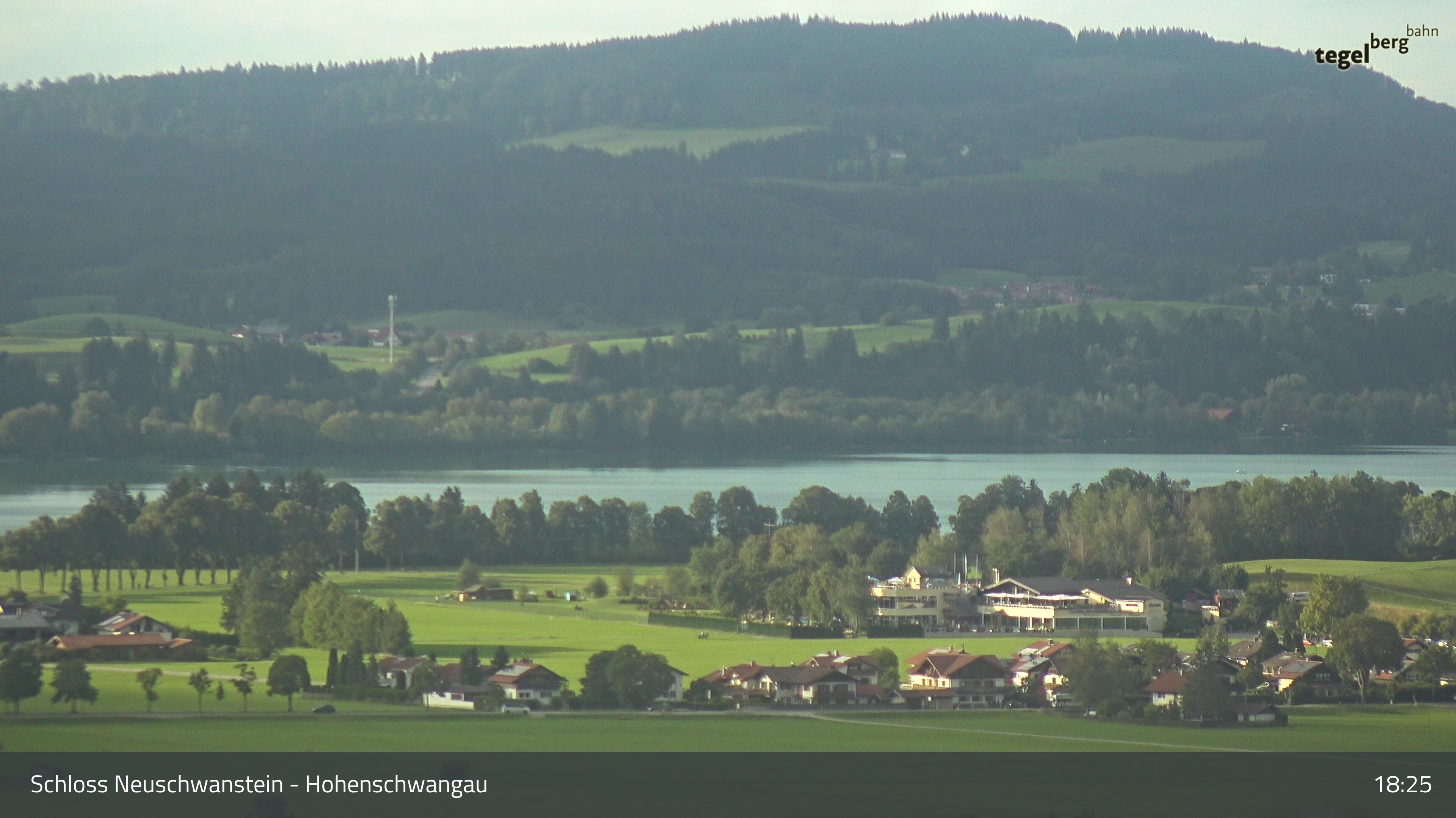 Archiv Foto Webcam Forggensee, Südufer und Schwangau
