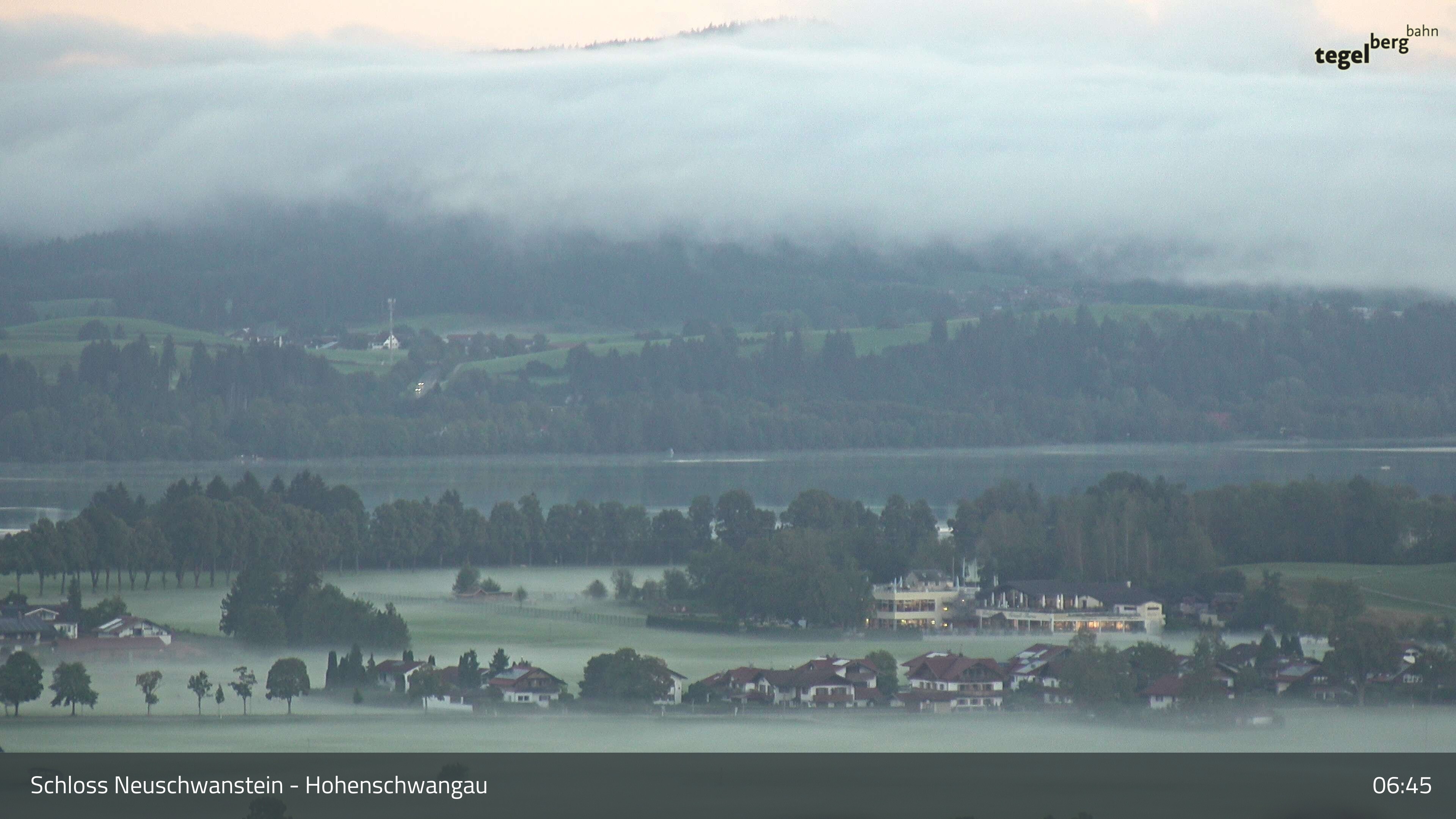 Archiv Foto Webcam Forggensee, Südufer und Schwangau