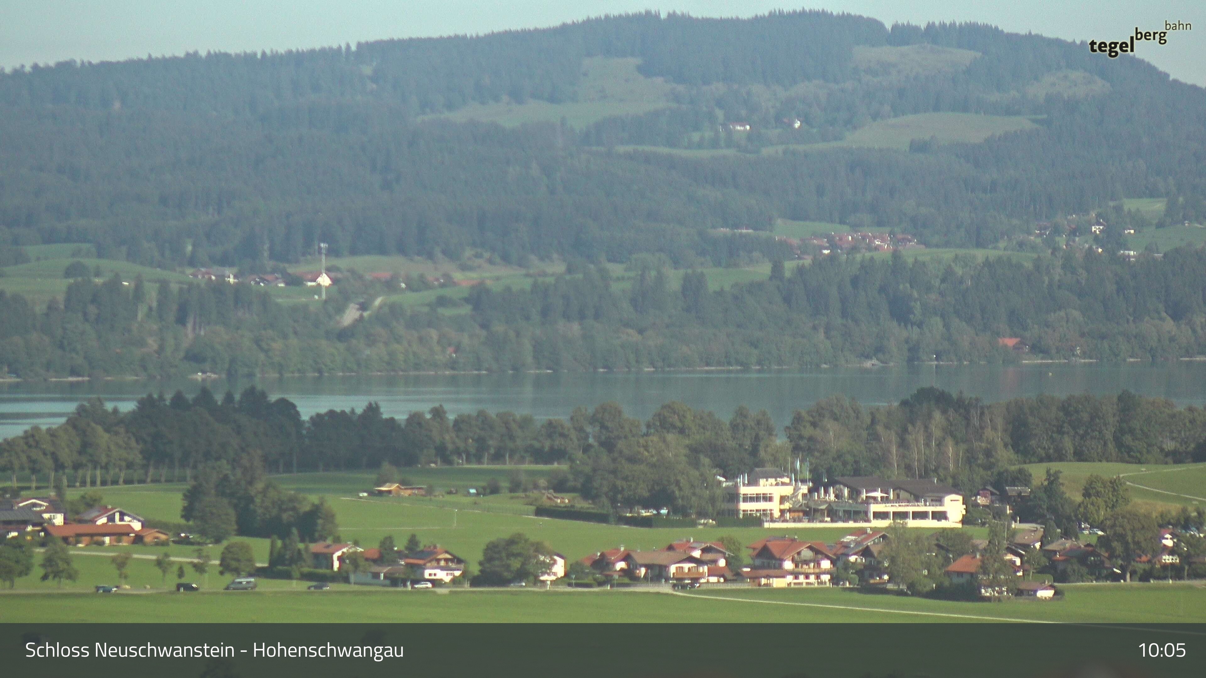 Archiv Foto Webcam Forggensee, Südufer und Schwangau