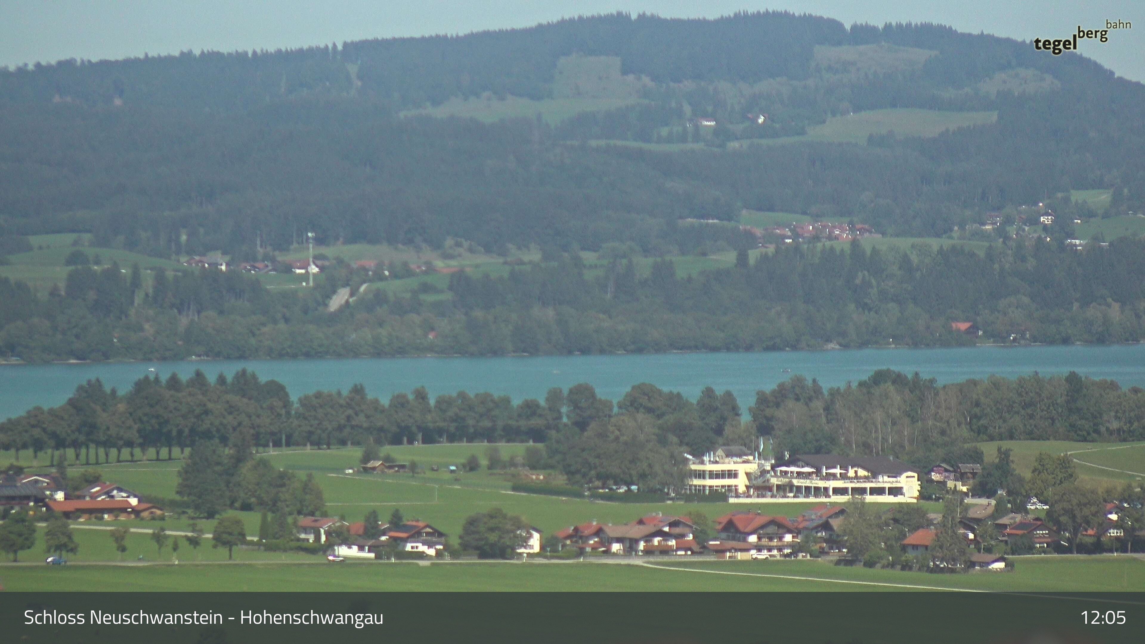 Archiv Foto Webcam Forggensee, Südufer und Schwangau