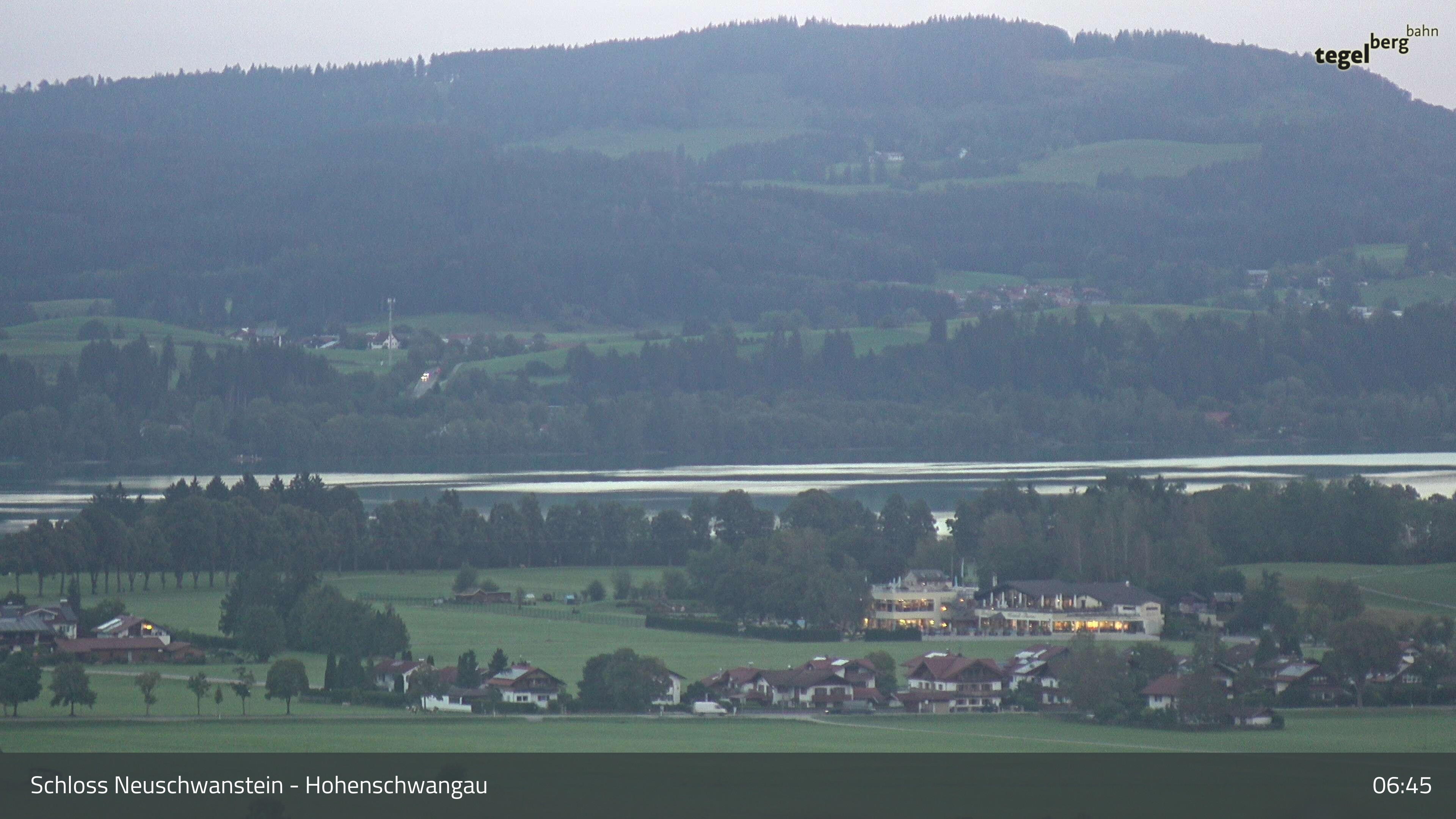Archiv Foto Webcam Forggensee, Südufer und Schwangau