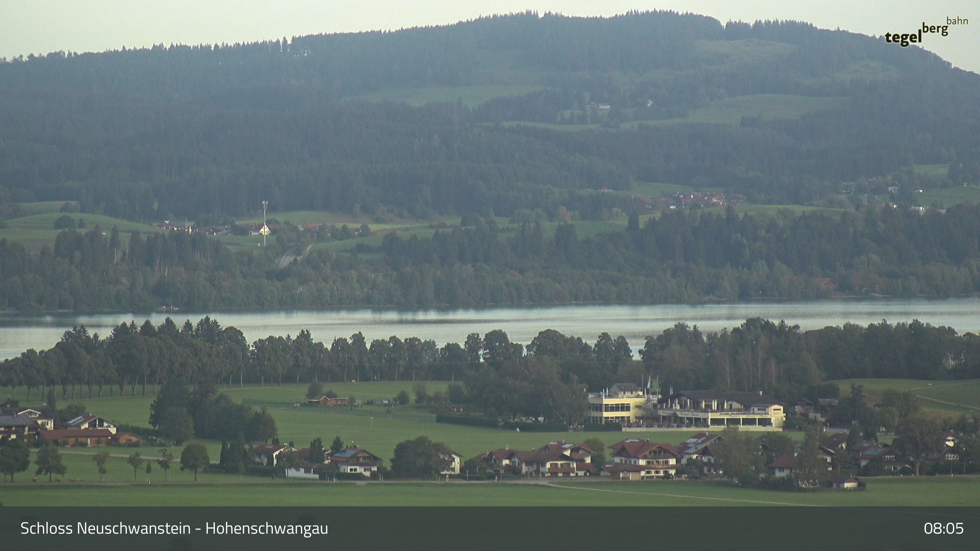 Archiv Foto Webcam Forggensee, Südufer und Schwangau