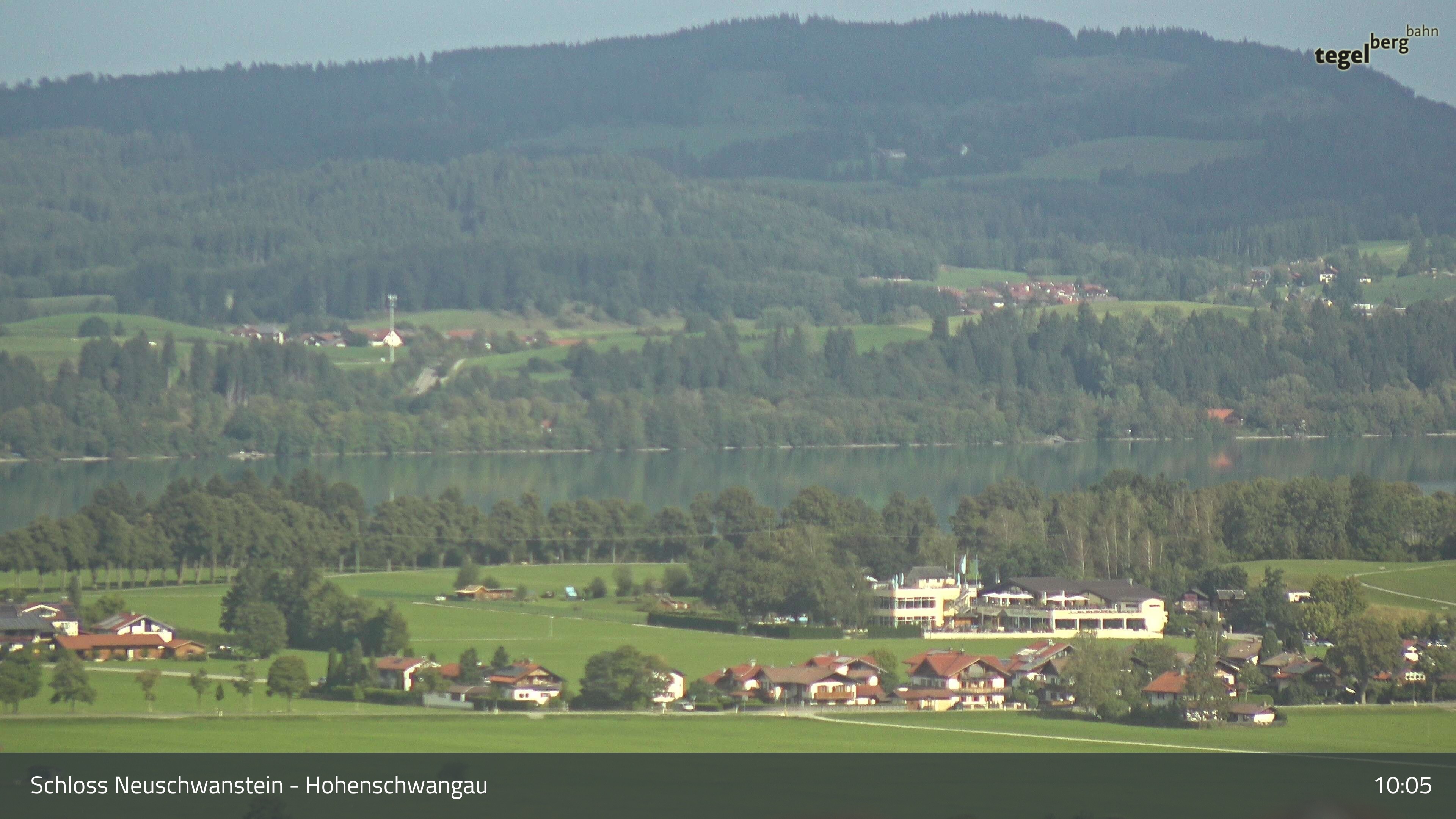 Archiv Foto Webcam Forggensee, Südufer und Schwangau