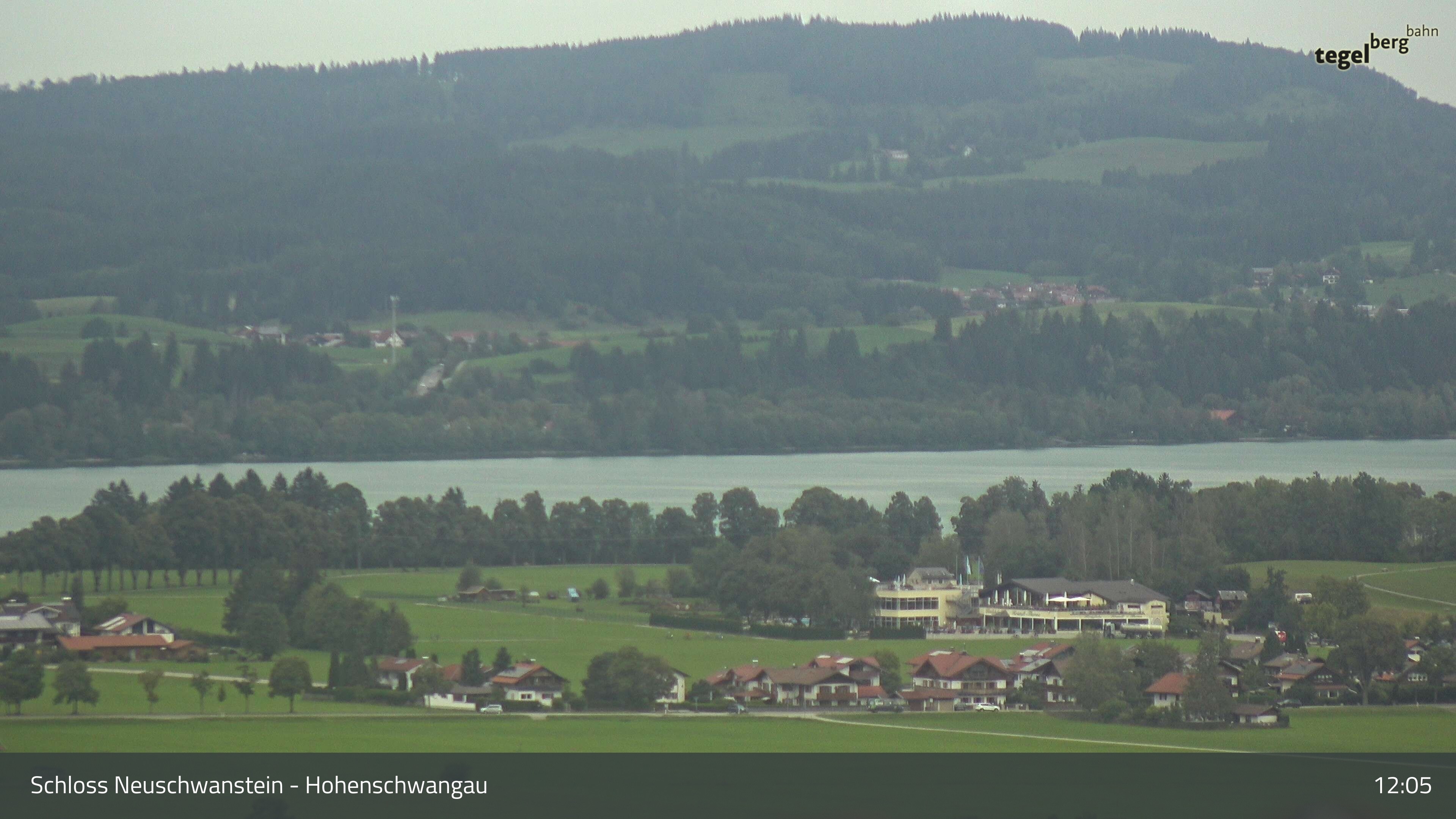 Archiv Foto Webcam Forggensee, Südufer und Schwangau