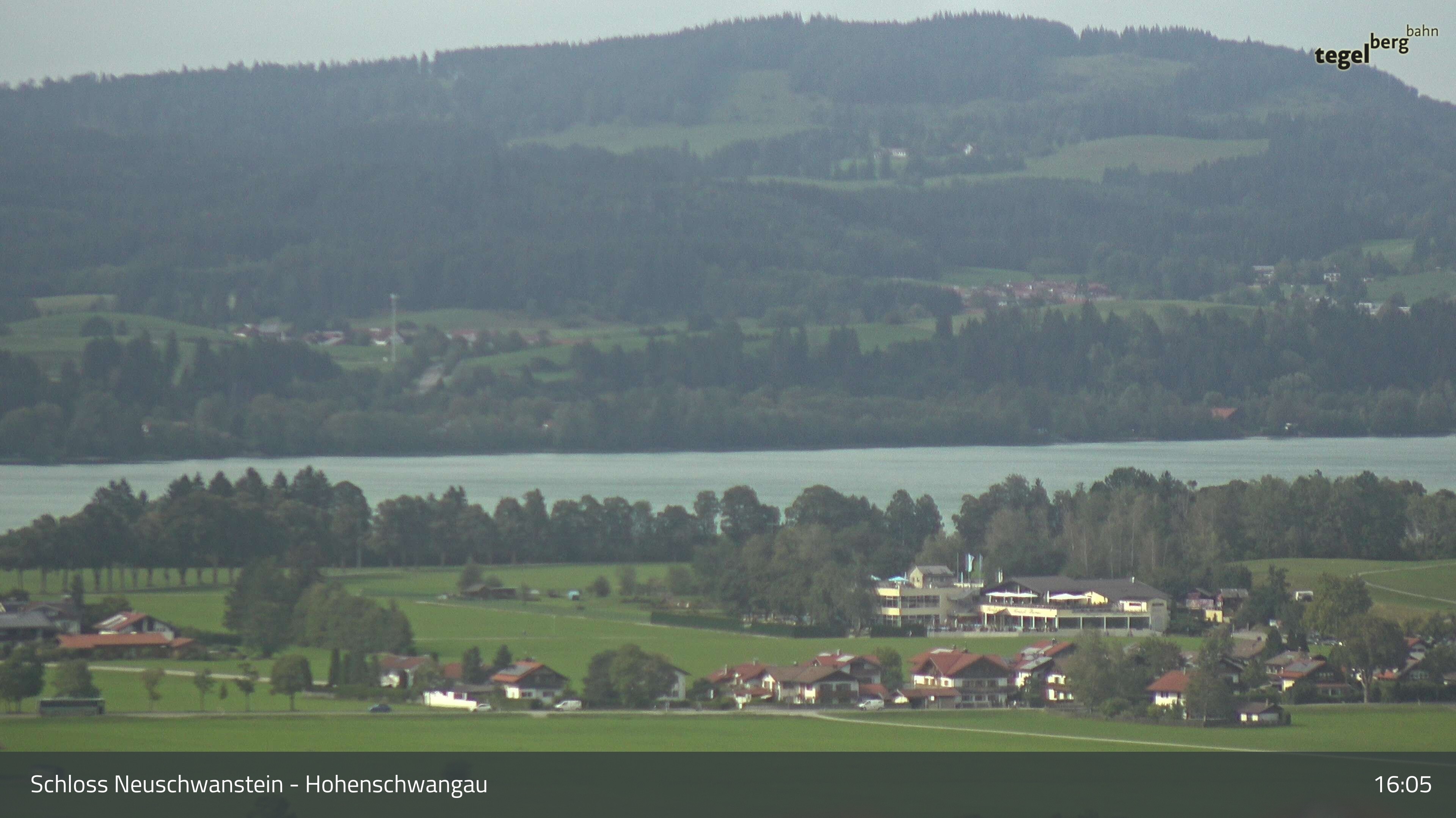 Archiv Foto Webcam Forggensee, Südufer und Schwangau