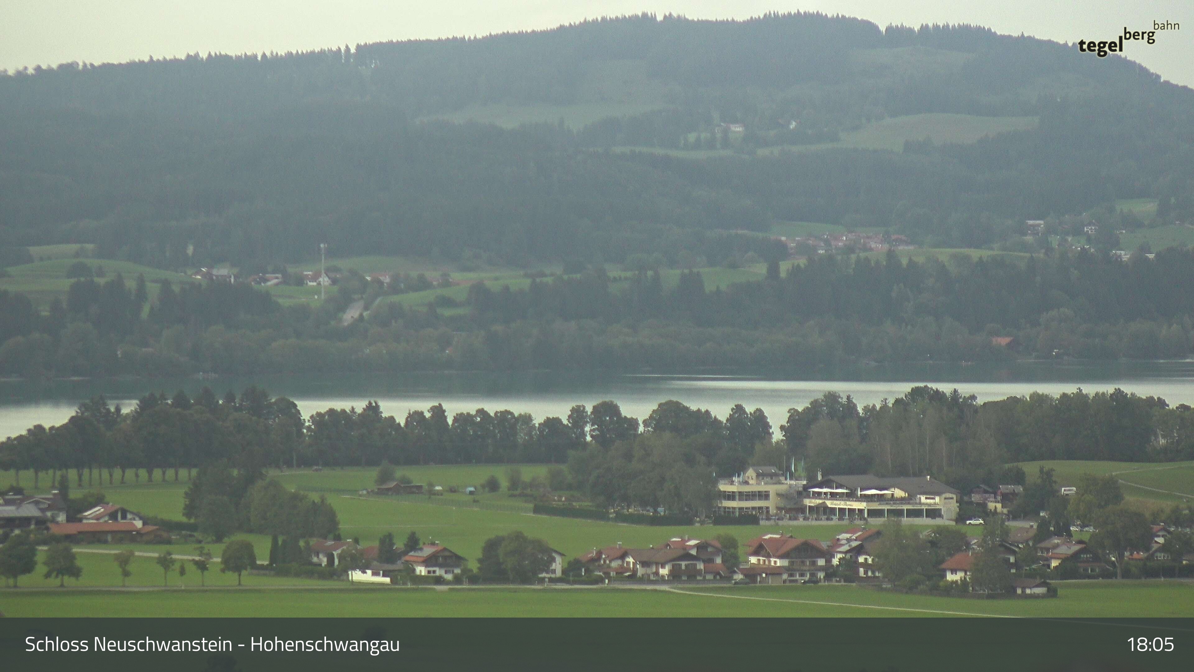 Archiv Foto Webcam Forggensee, Südufer und Schwangau