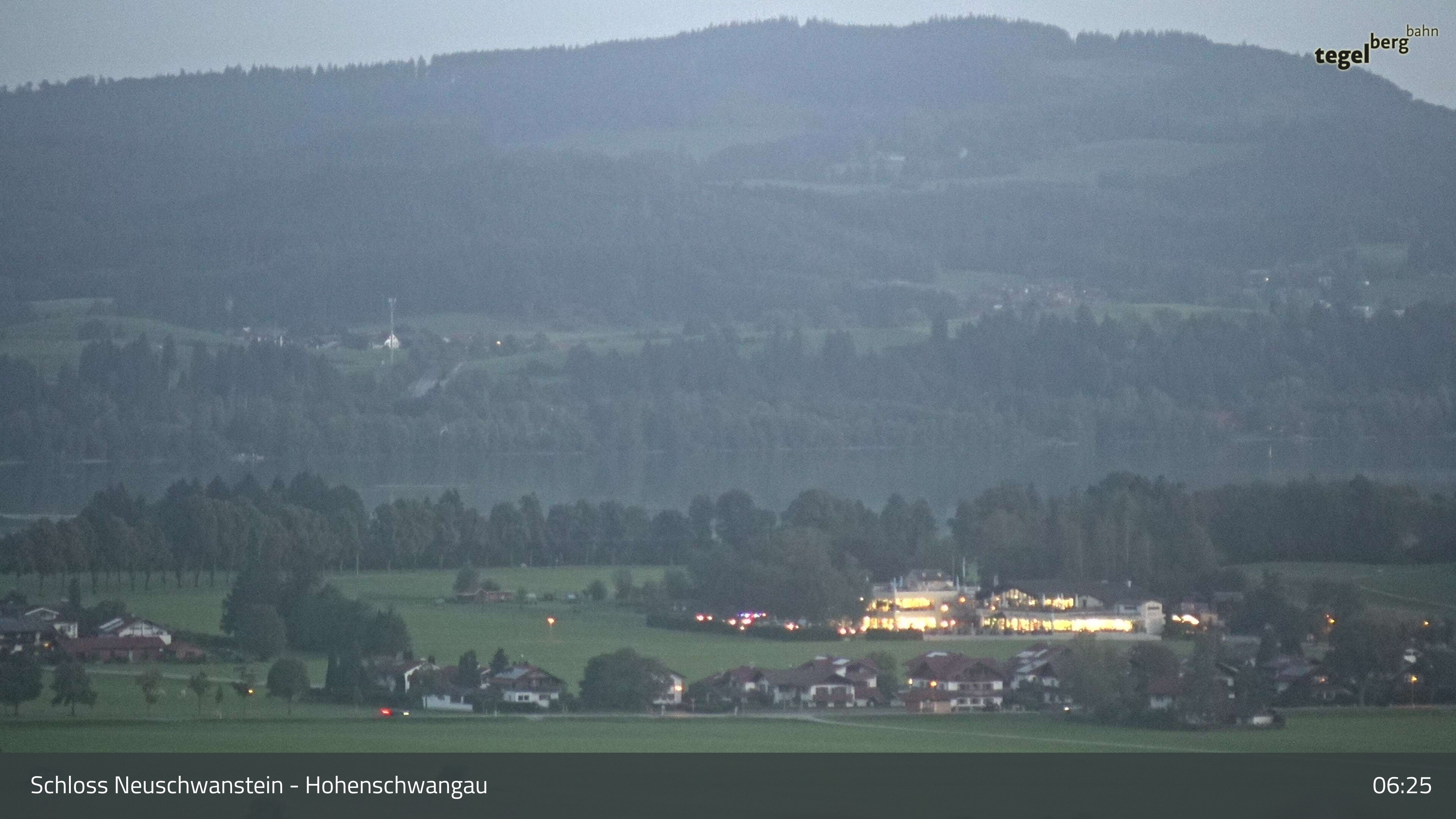 Archiv Foto Webcam Forggensee, Südufer und Schwangau