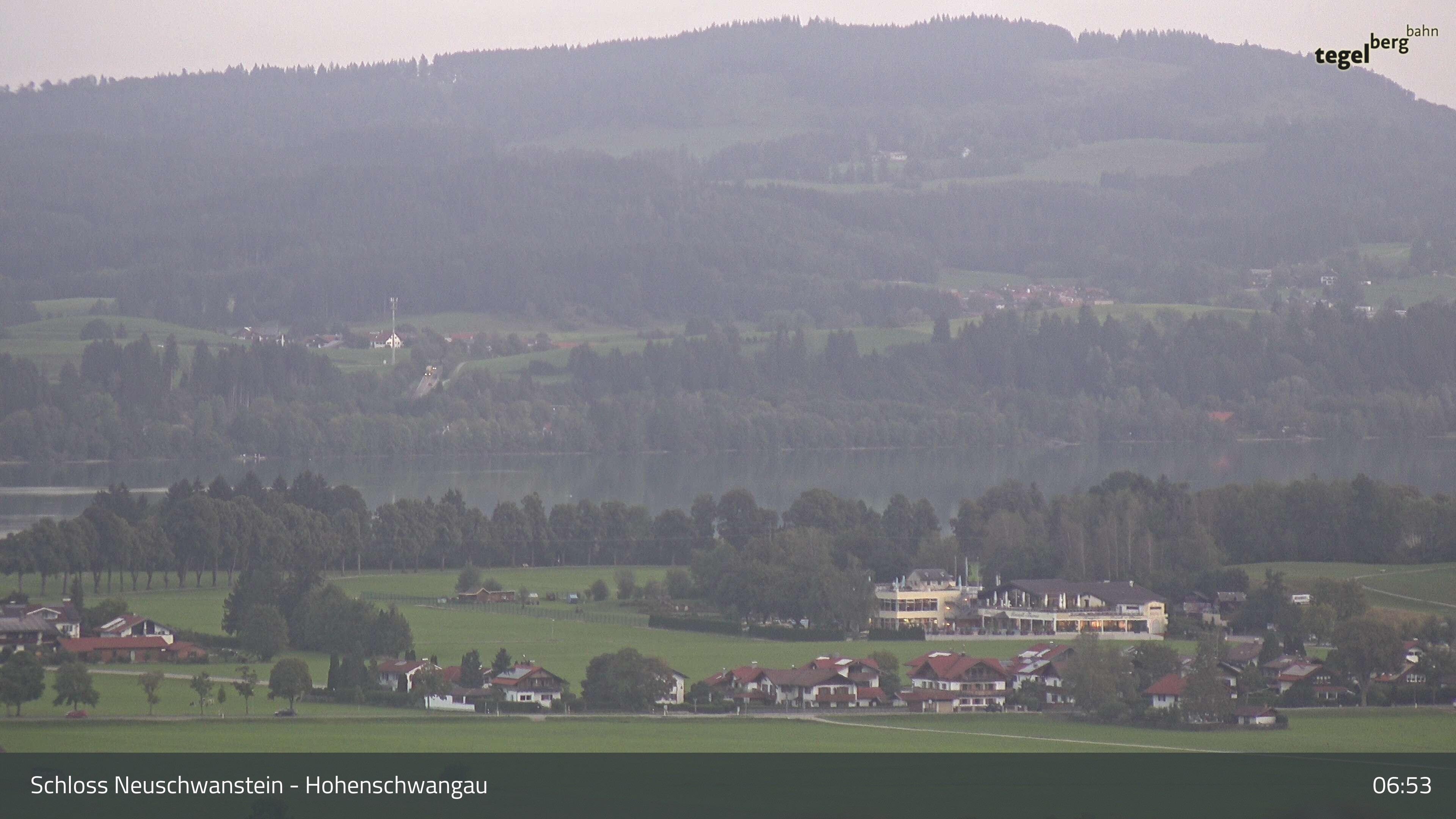 Archiv Foto Webcam Forggensee, Südufer und Schwangau