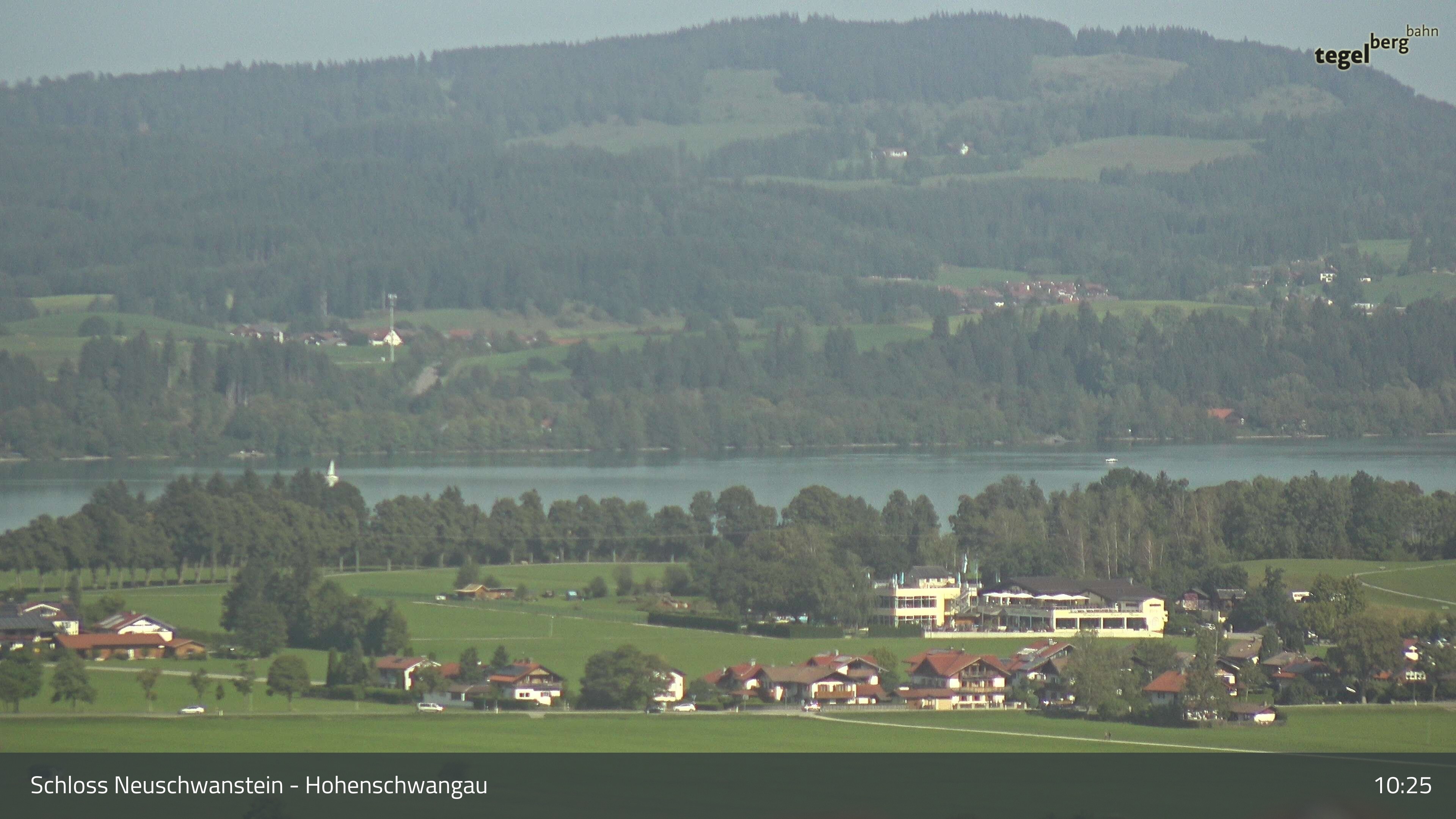 Archiv Foto Webcam Forggensee, Südufer und Schwangau