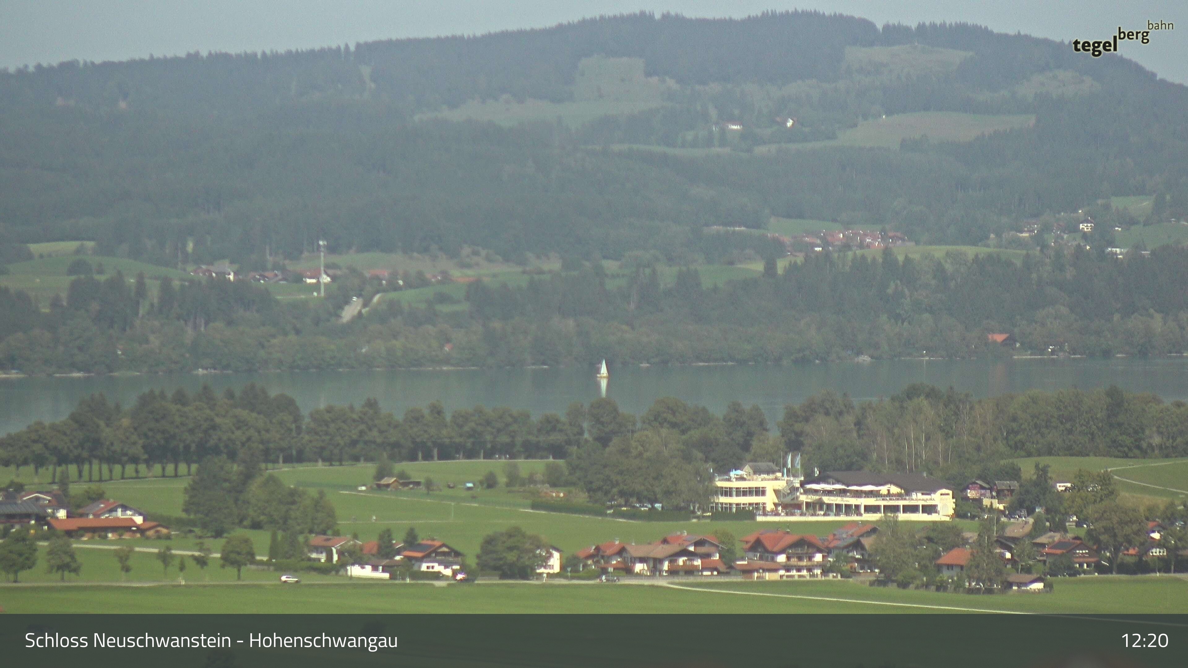 Archiv Foto Webcam Forggensee, Südufer und Schwangau