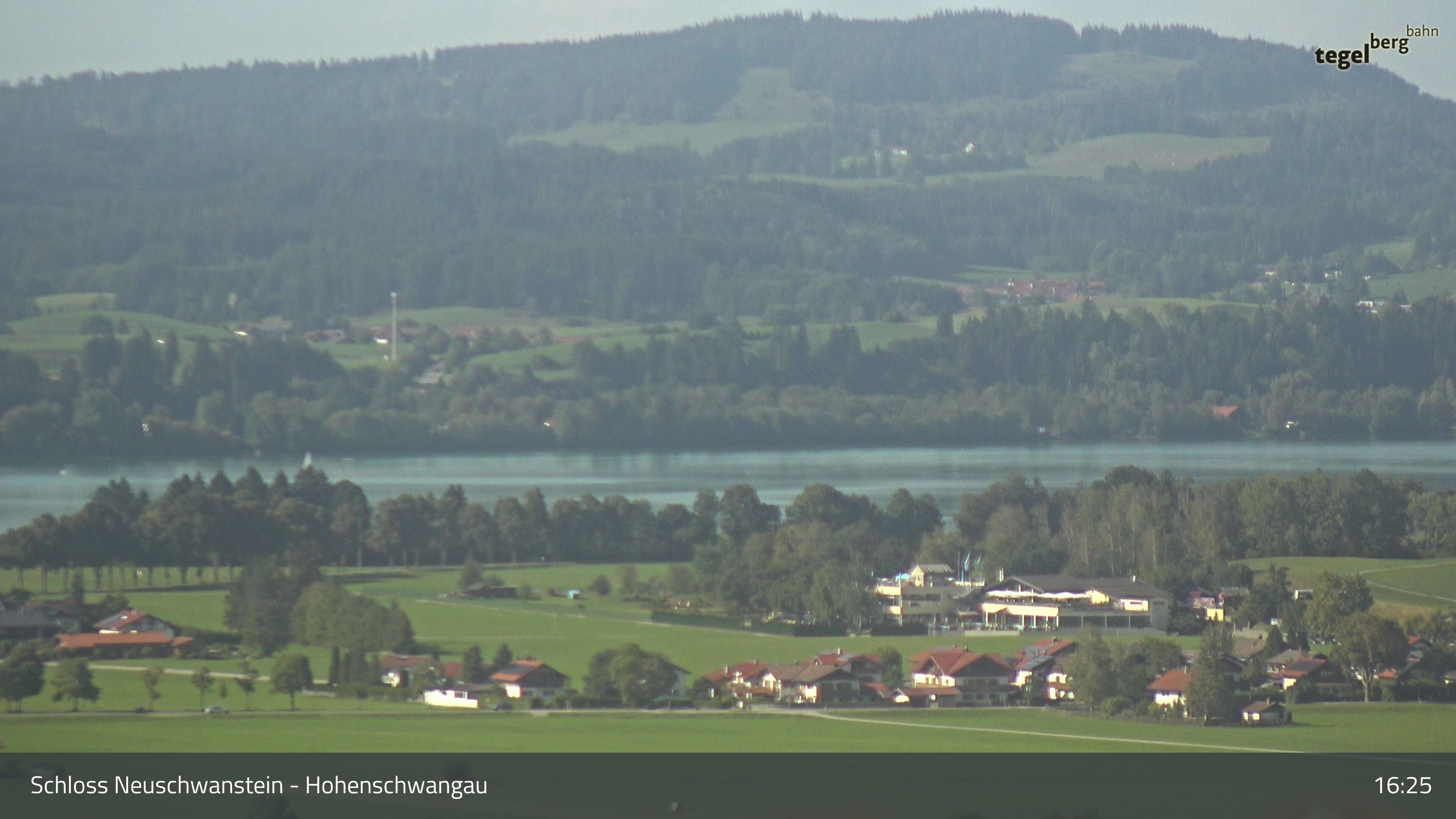 Archiv Foto Webcam Forggensee, Südufer und Schwangau