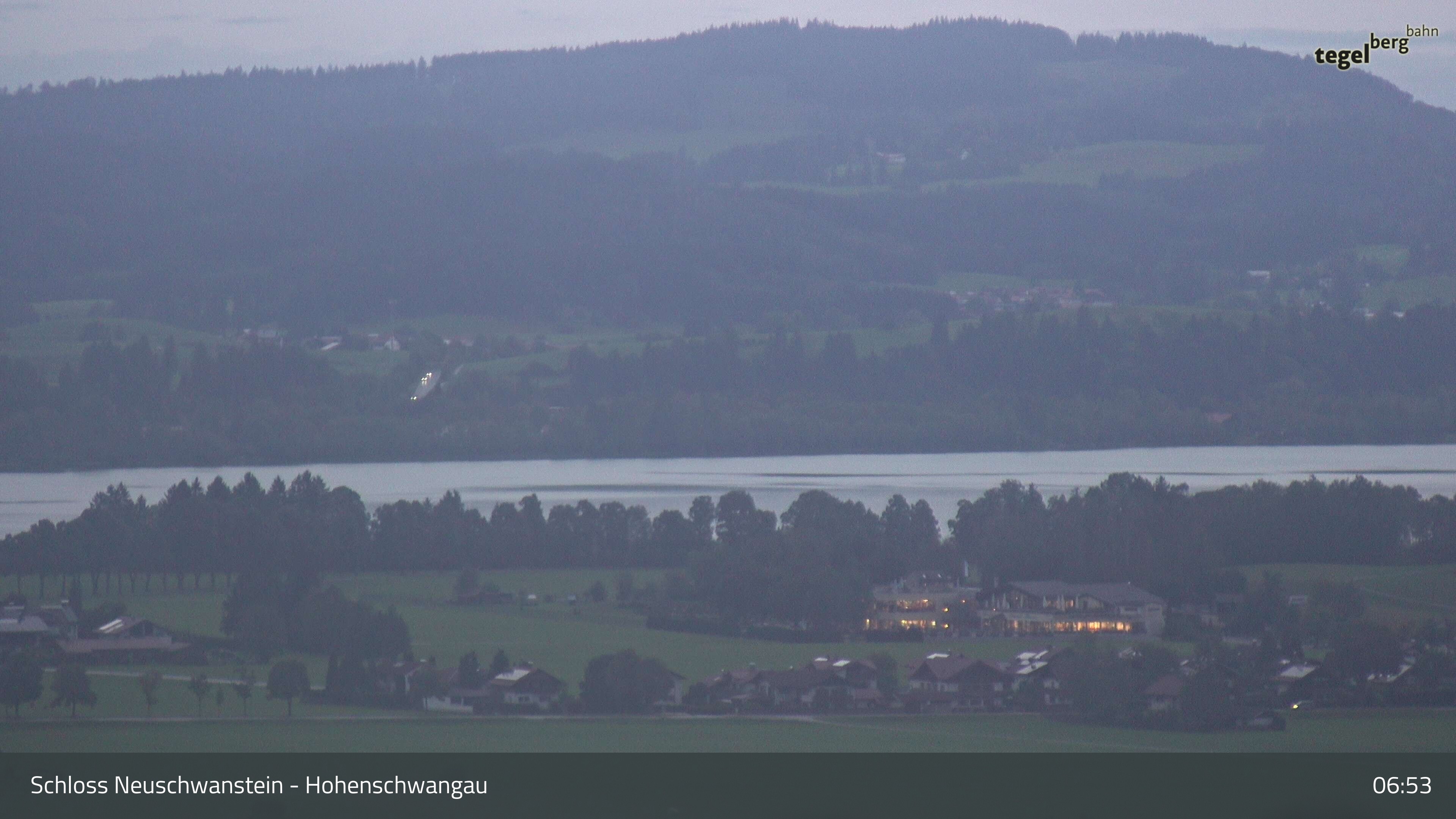Archiv Foto Webcam Forggensee, Südufer und Schwangau