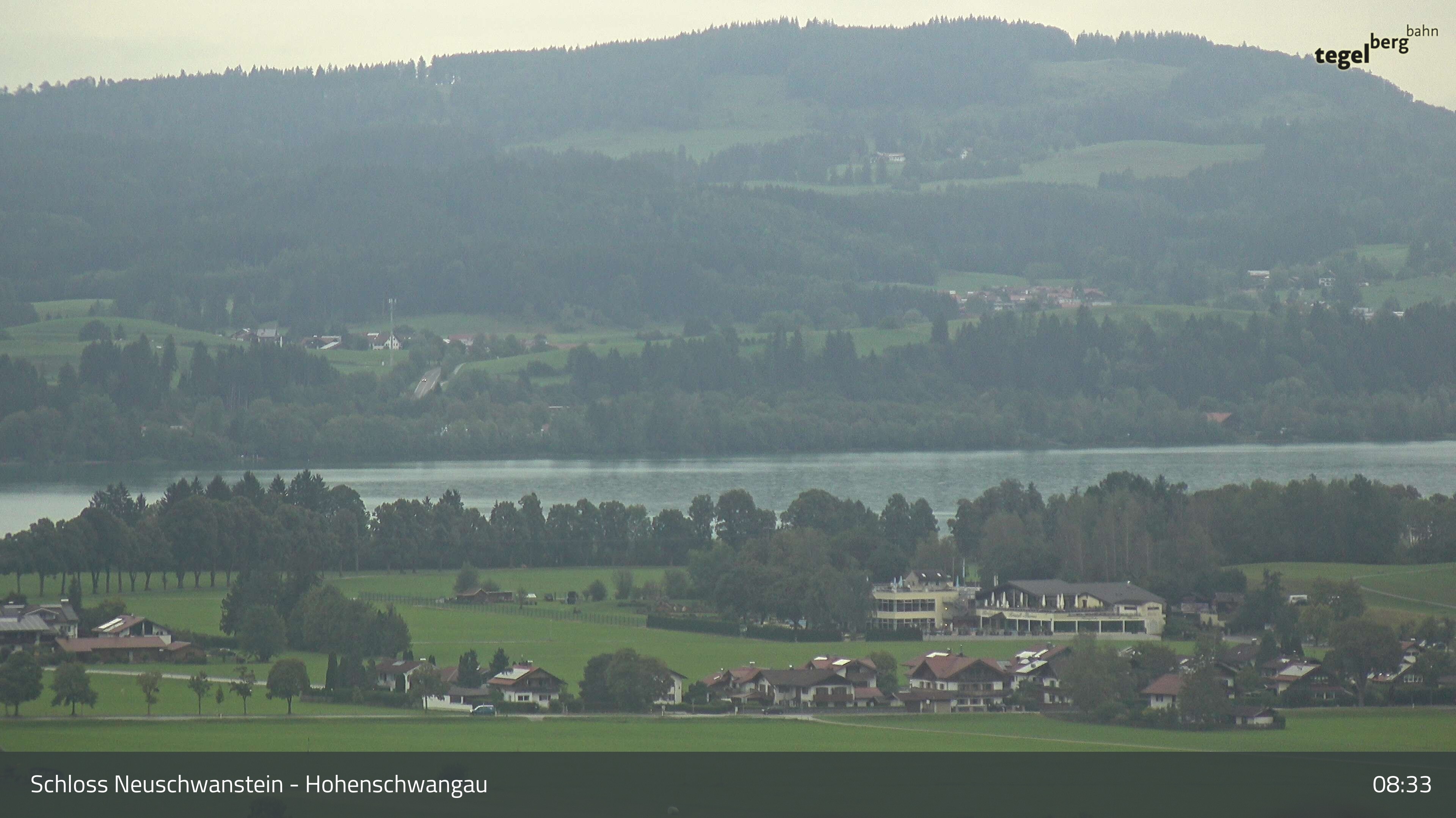 Archiv Foto Webcam Forggensee, Südufer und Schwangau
