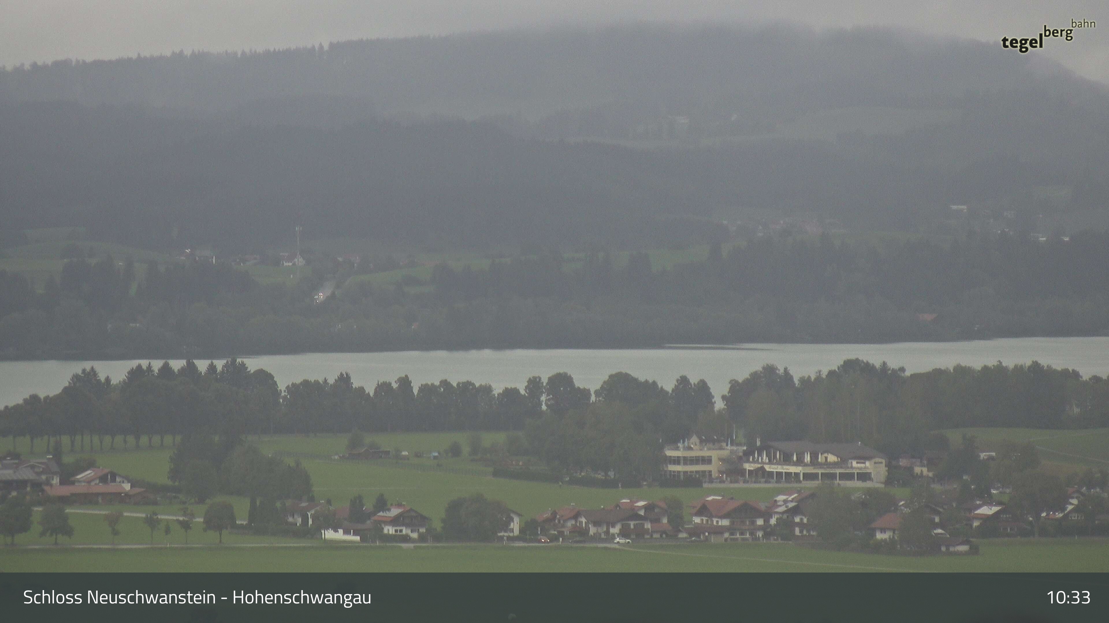 Archiv Foto Webcam Forggensee, Südufer und Schwangau